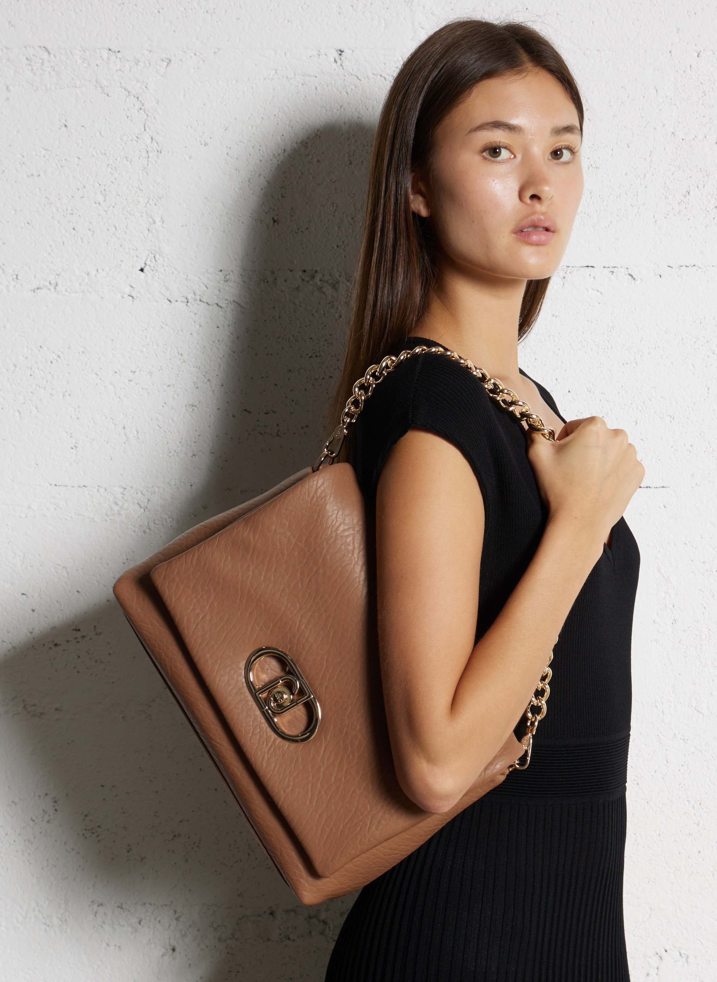 Sac bandoulière  LIU JO Marron