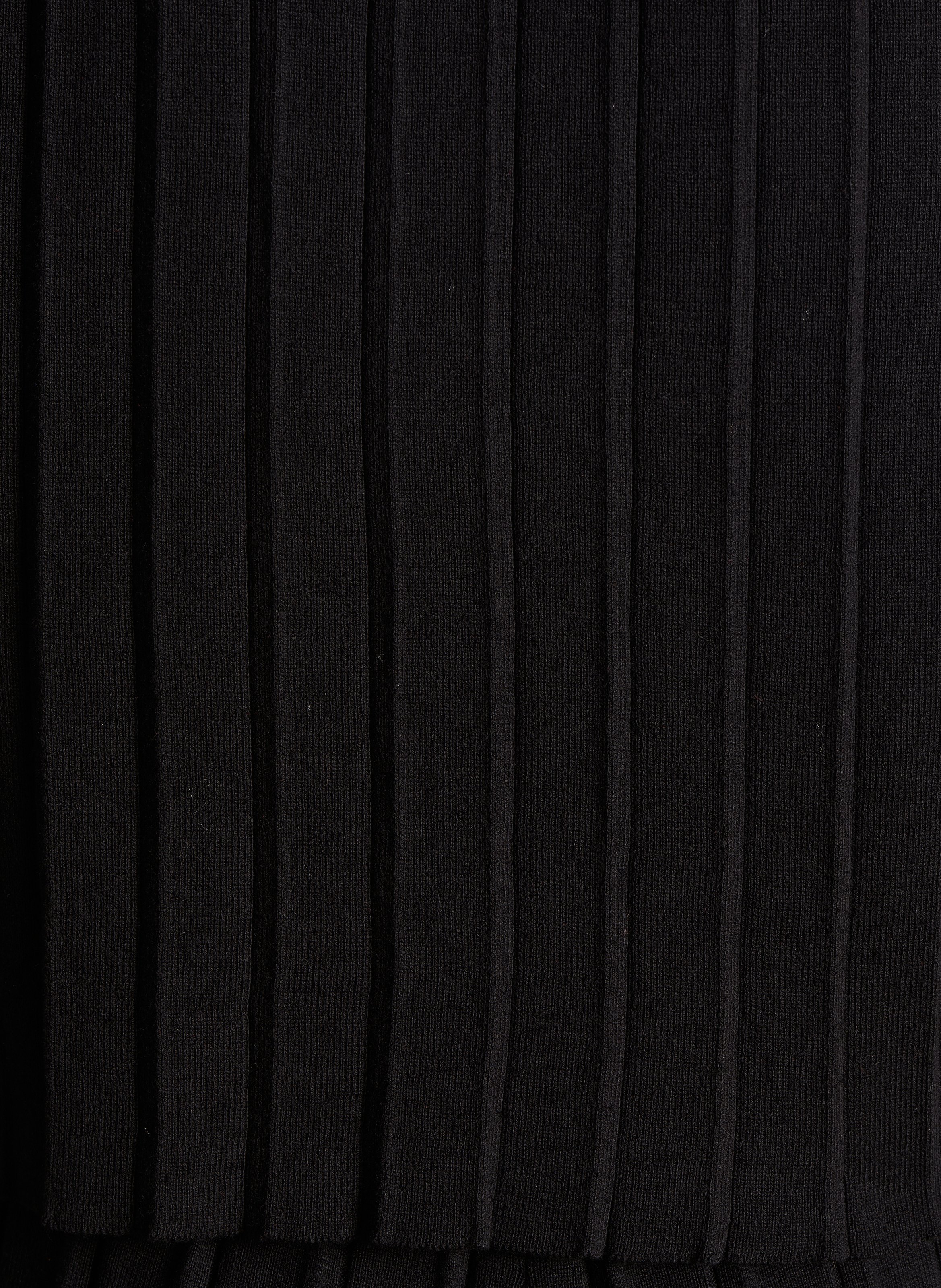 Oversize Pullover aus Baumwollmischung LA FEE MARABOUTEE Schwarz