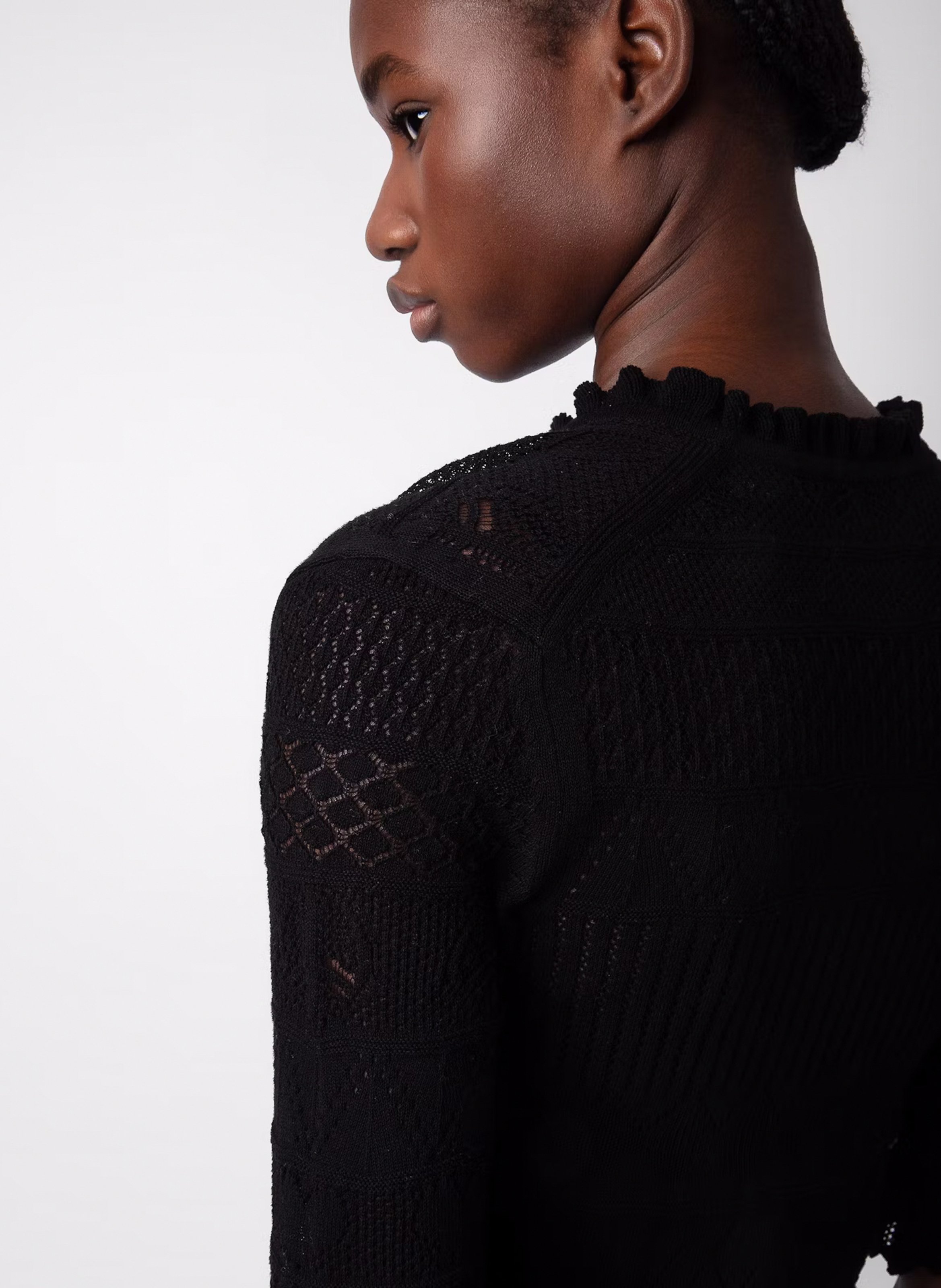 Langes Häkelkleid ZADIG&VOLTAIRE Schwarz