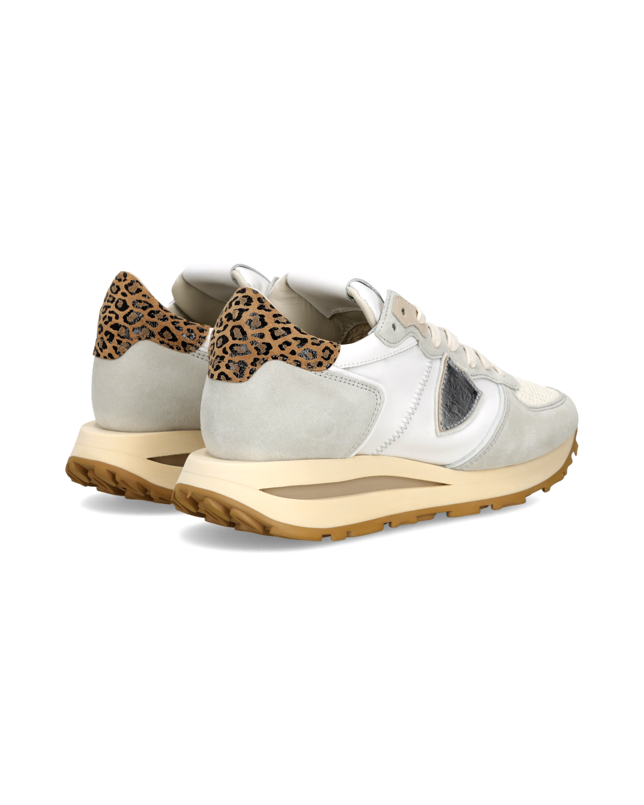 High-top running sneakers PHILIPPE MODEL Brown