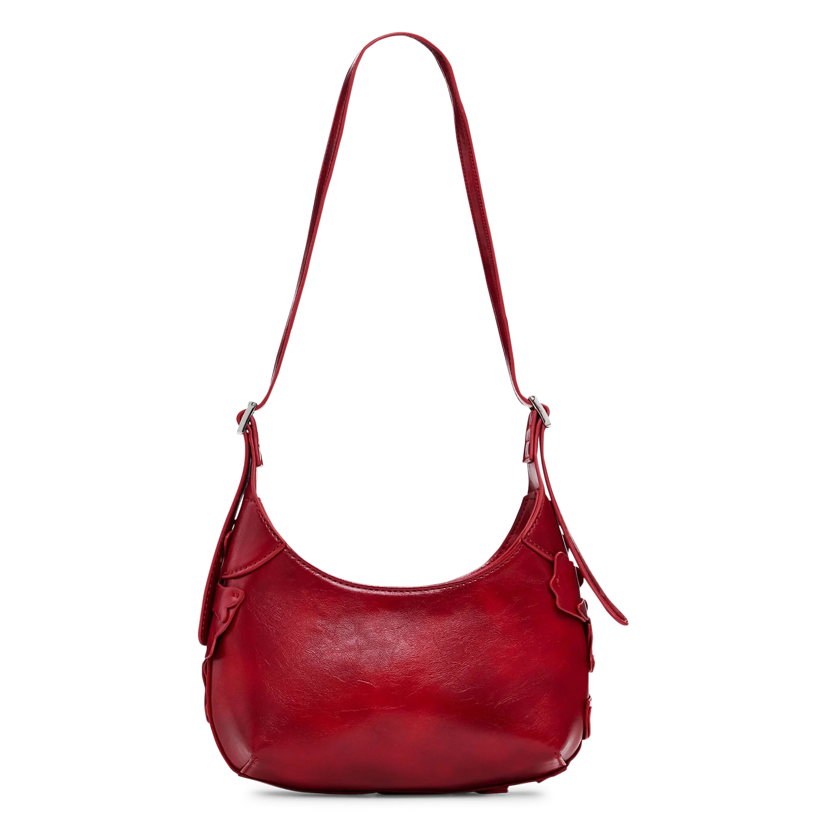 Sac porté épaule brillant DESIGUAL Rouge