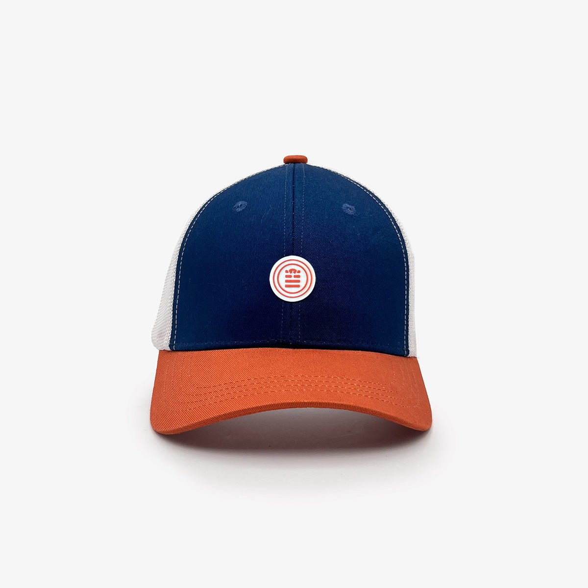 Two-tone trucker cap SERGE BLANCO Orange