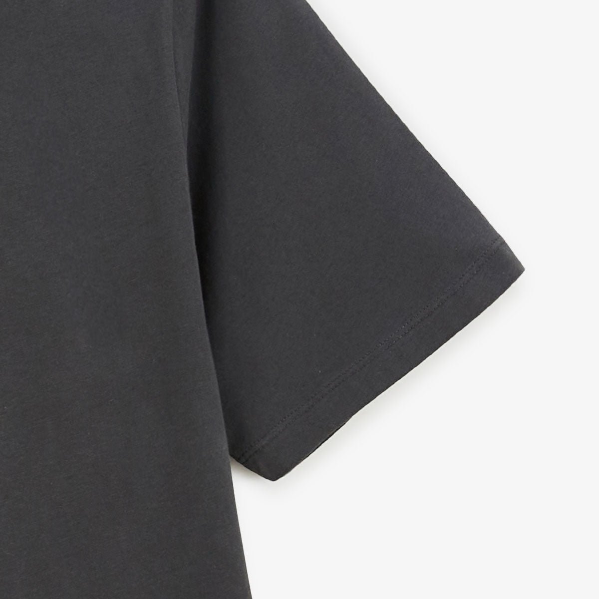 Round neck printed cotton t-shirt with Blanco Biarritz back SERGE BLANCO Grey