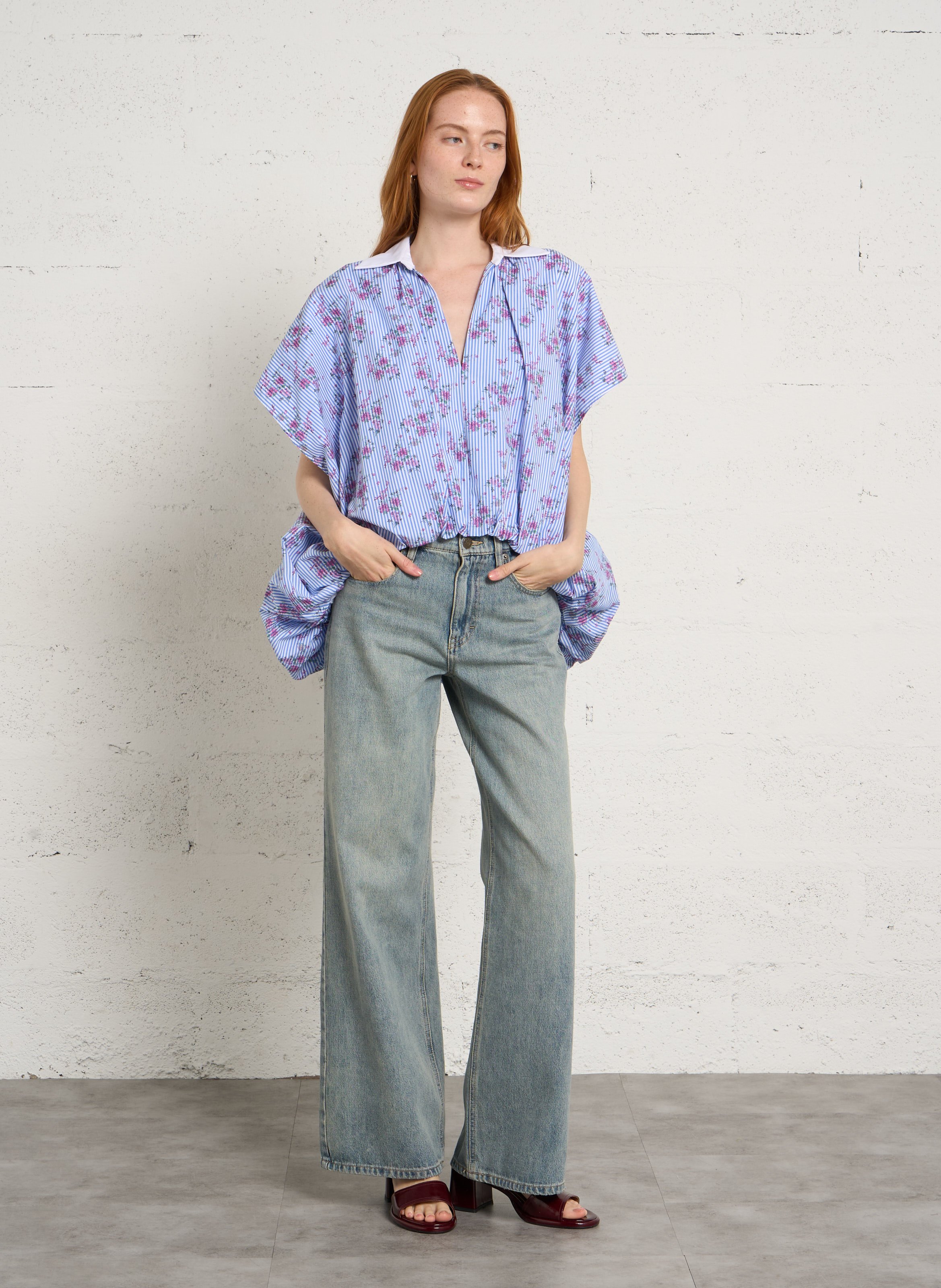 Sandales à talons vernies en cuir MELLOW YELLOW Rouge