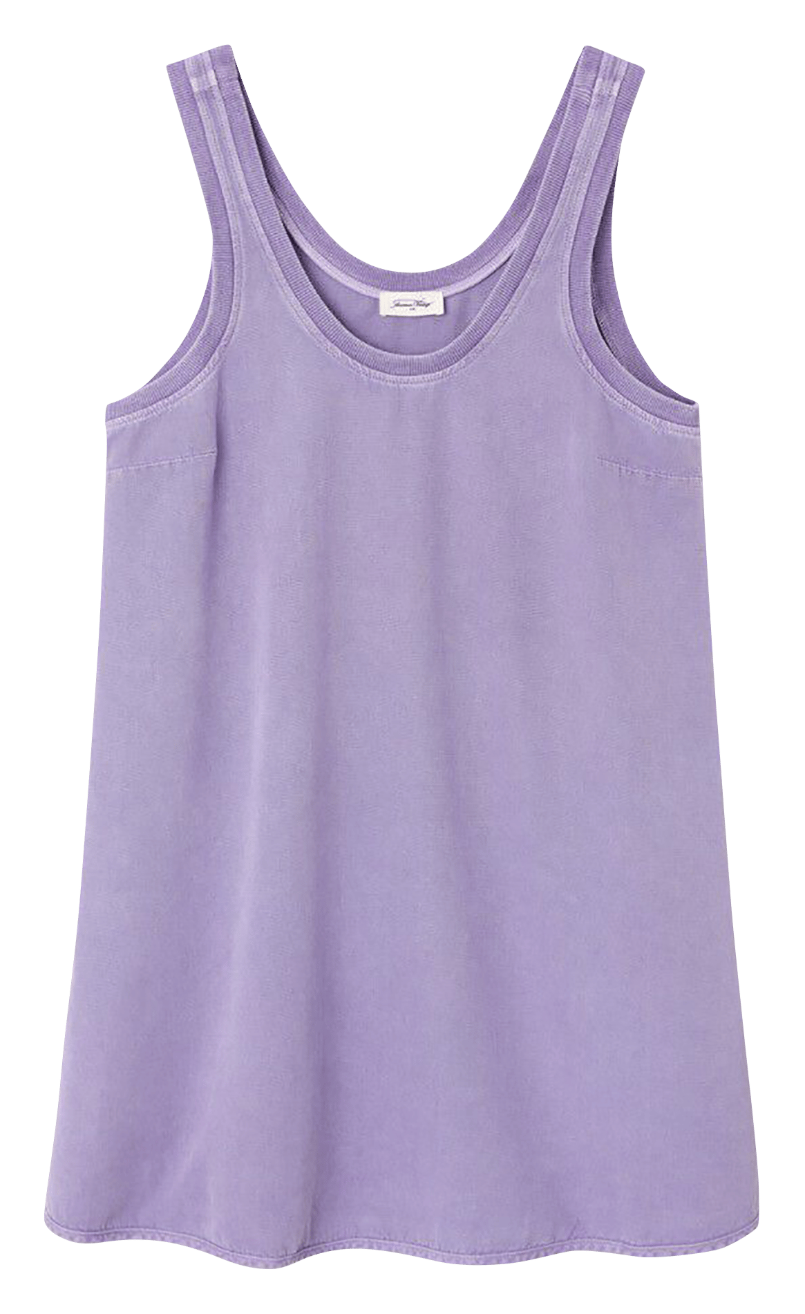 Solid loose short dress AMERICAN VINTAGE Purple