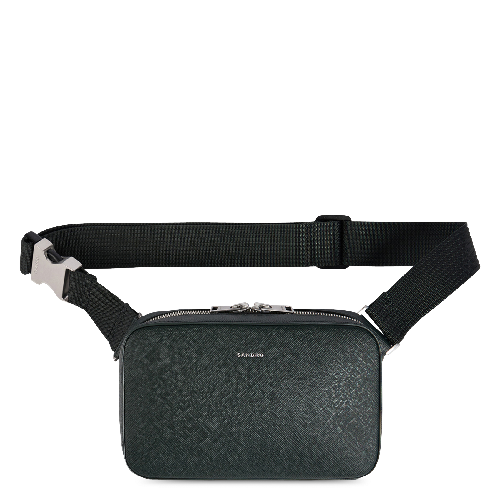 Dori leather shoulder bag SANDRO