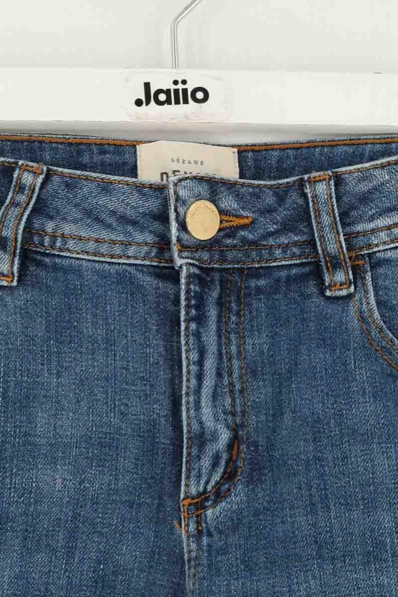 Slim-fit jeans SEZANE - Seconde main White