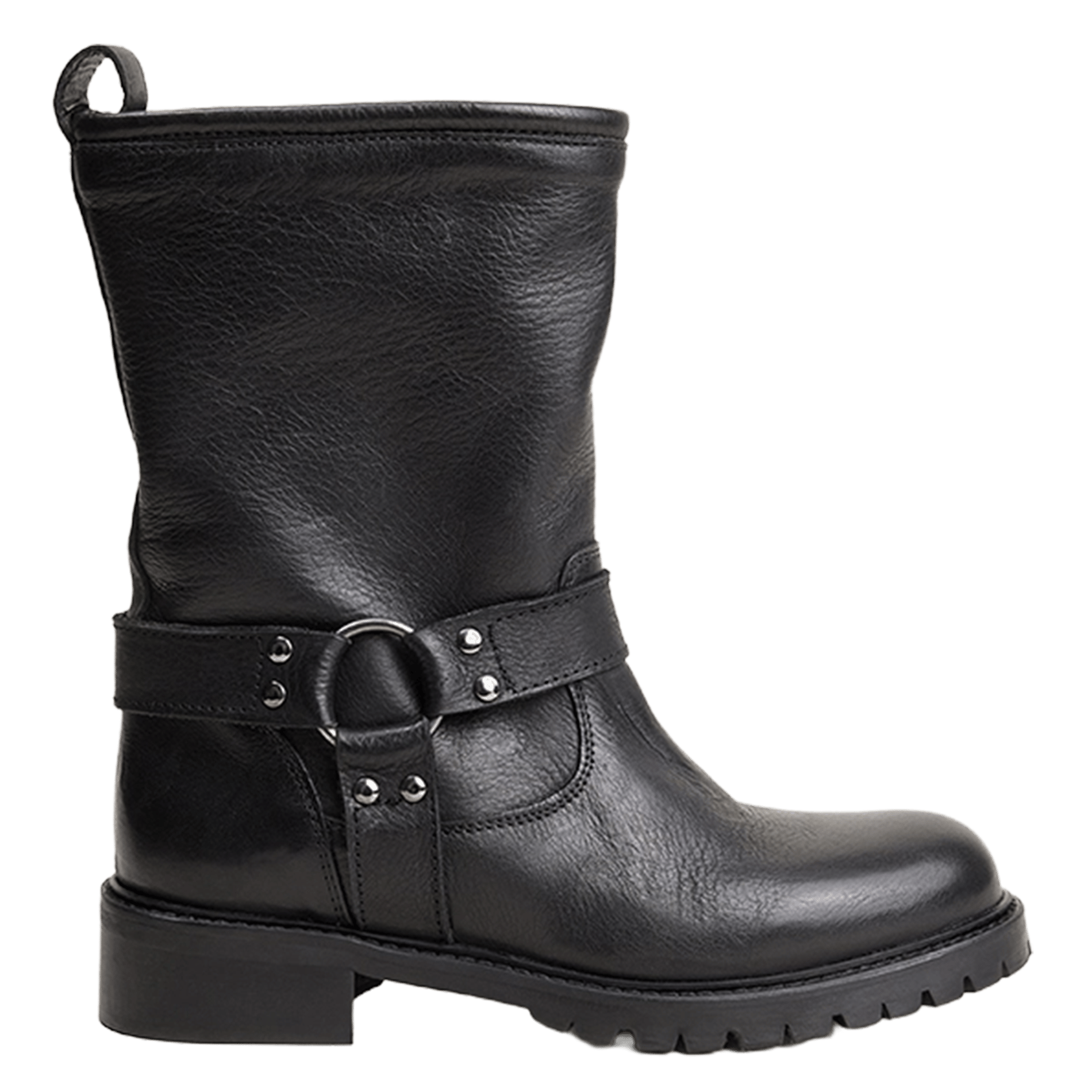 Bottes en cuir JONAK Noir