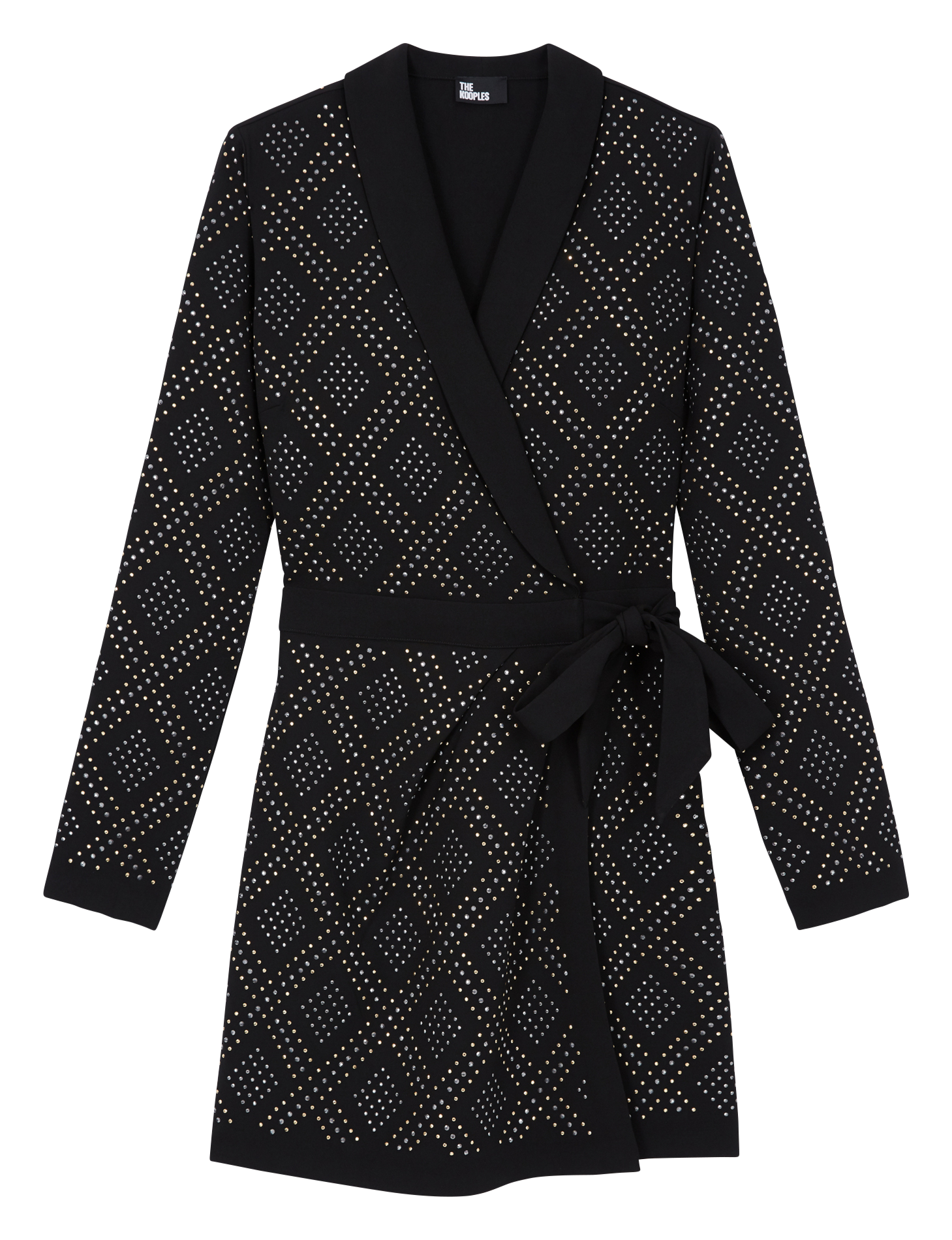 Robe courte portefeuille THE KOOPLES Noir