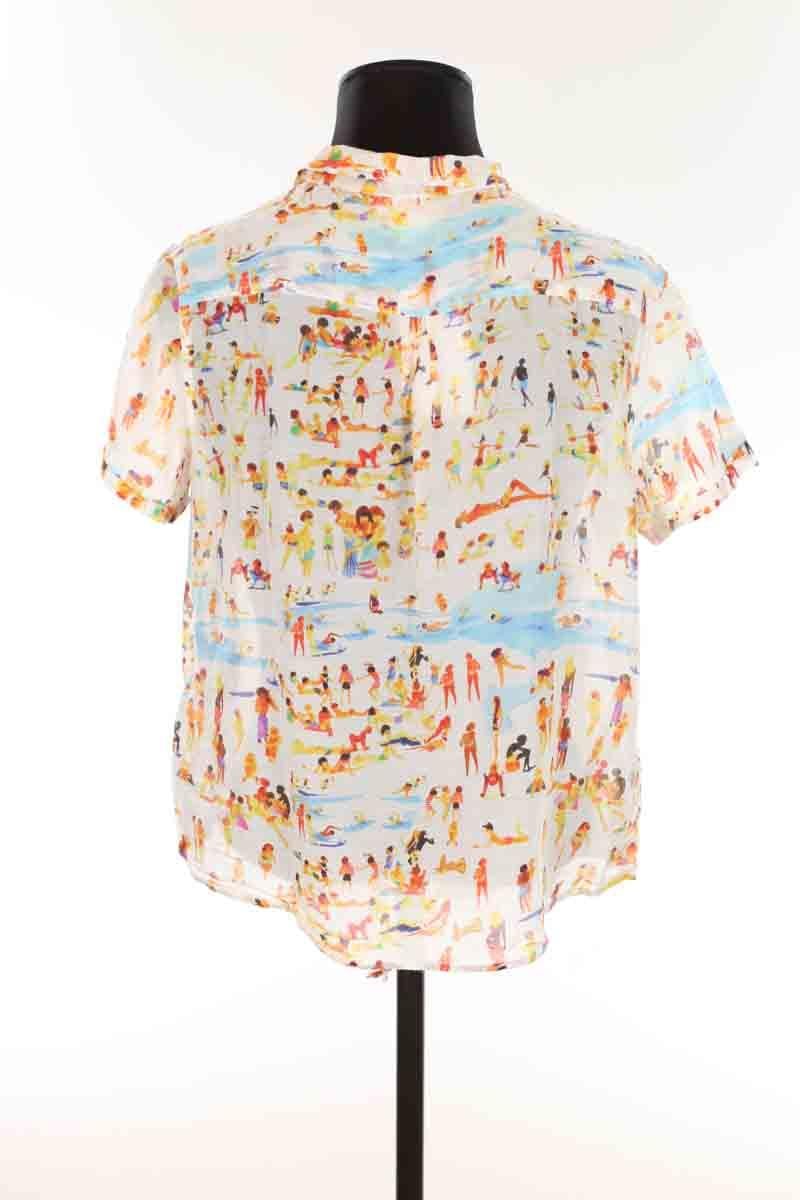 Cotton shirt SEZANE - Seconde main Multicolored