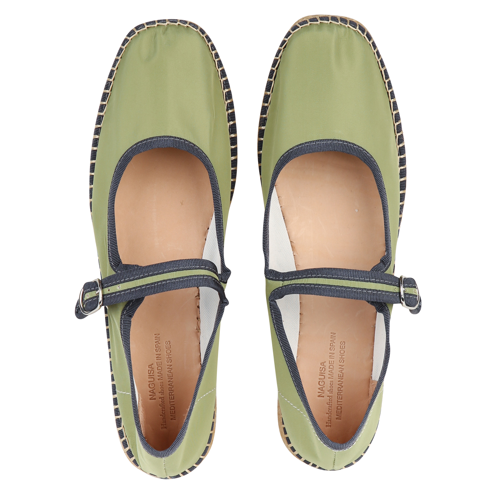 Flat linen espadrilles NAGUISA Multicolored