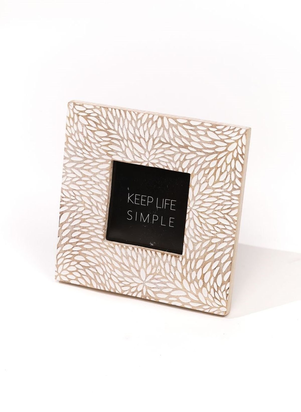 Cadre photo en bois FACTORY Beige