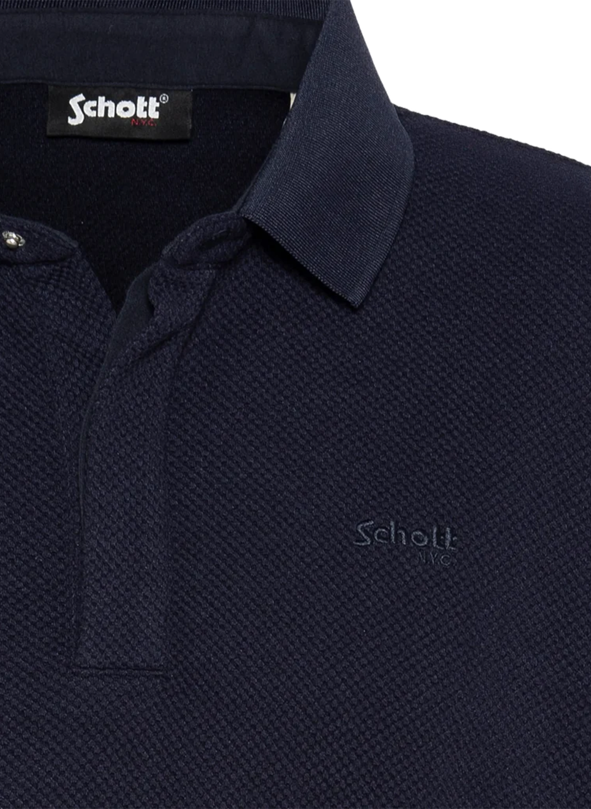 Poloshirt SCHOTT Blau