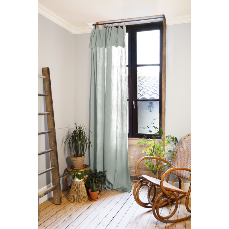 Blackout and Thermal Curtains L'EFFET PAPILLON Blue