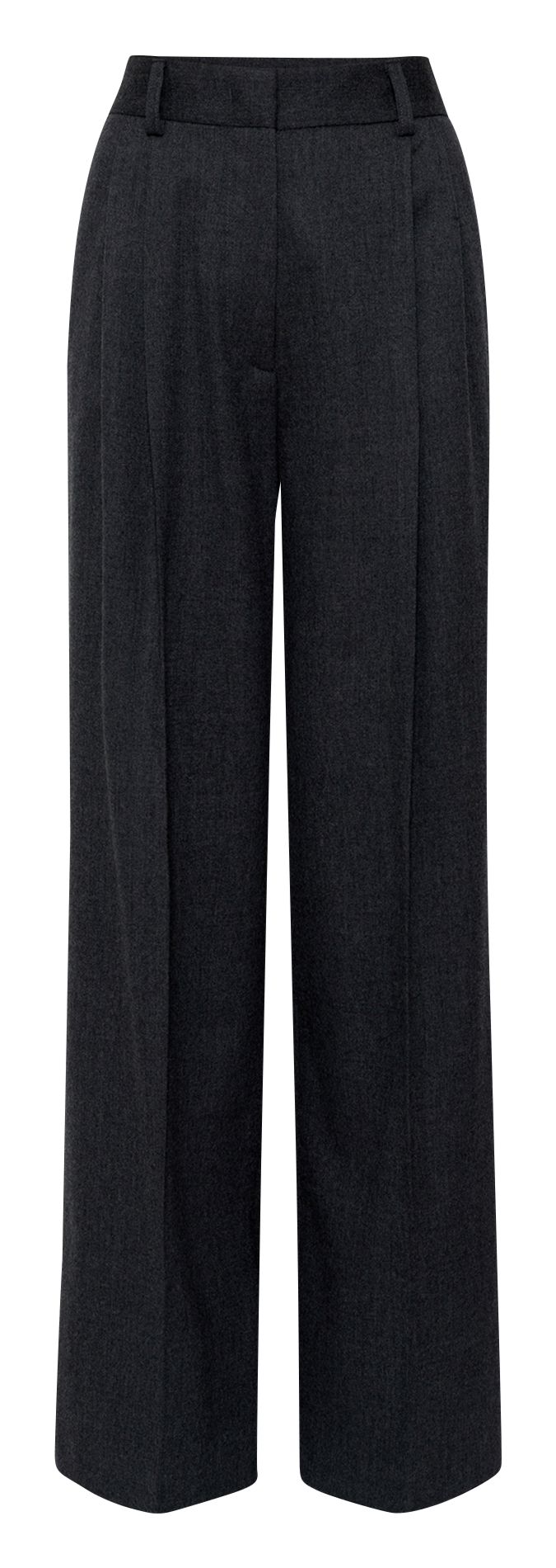 Declic wool-blend loose-fit trousers GERARD DAREL Grey