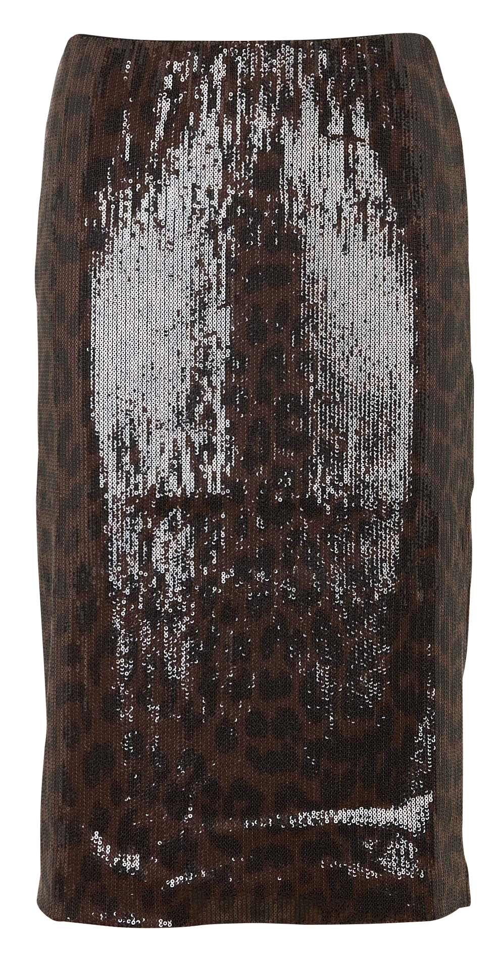 Korte rok met lovertjes BERENICE Veelkleurig