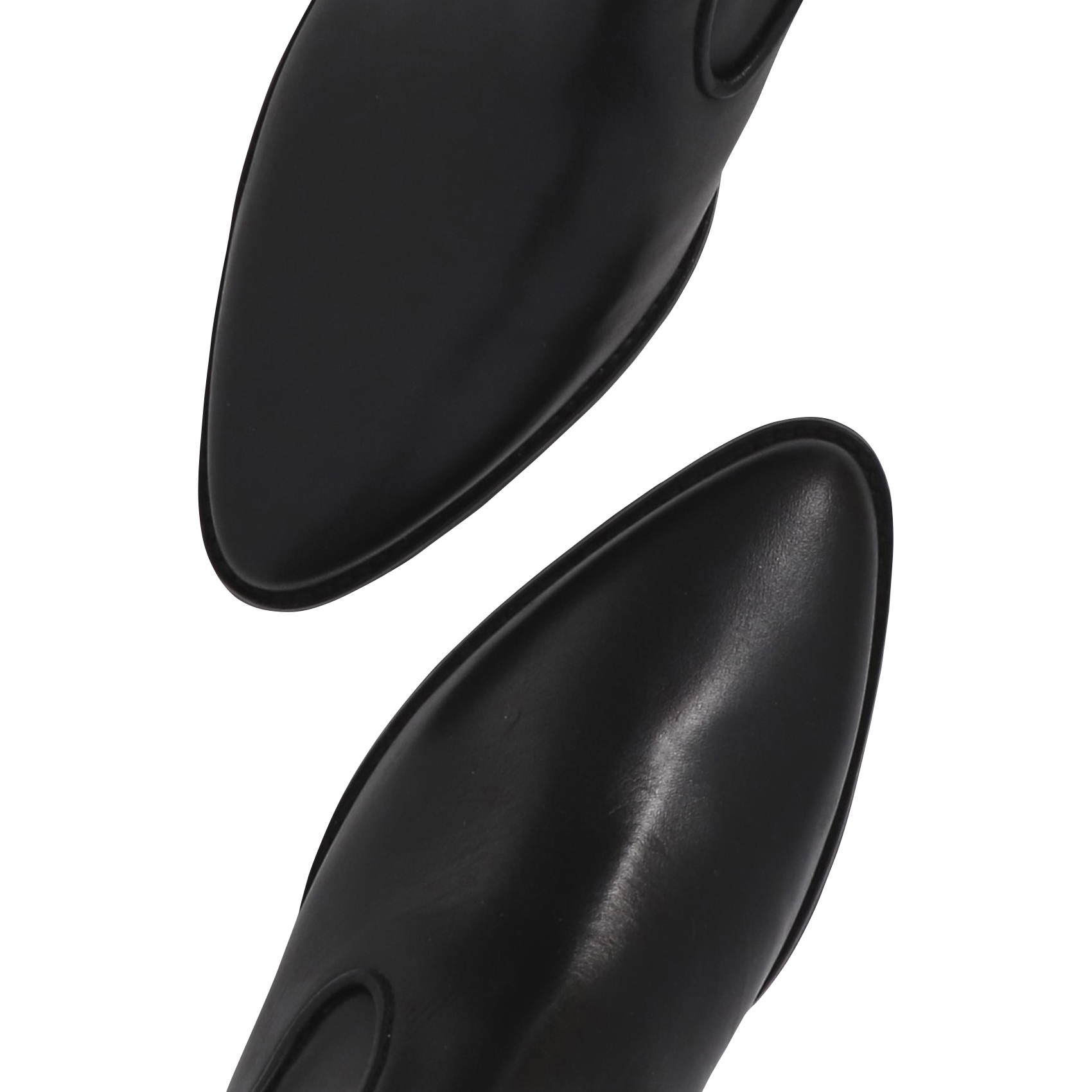 Bottines en cuir SOCQUE PARIS Noir