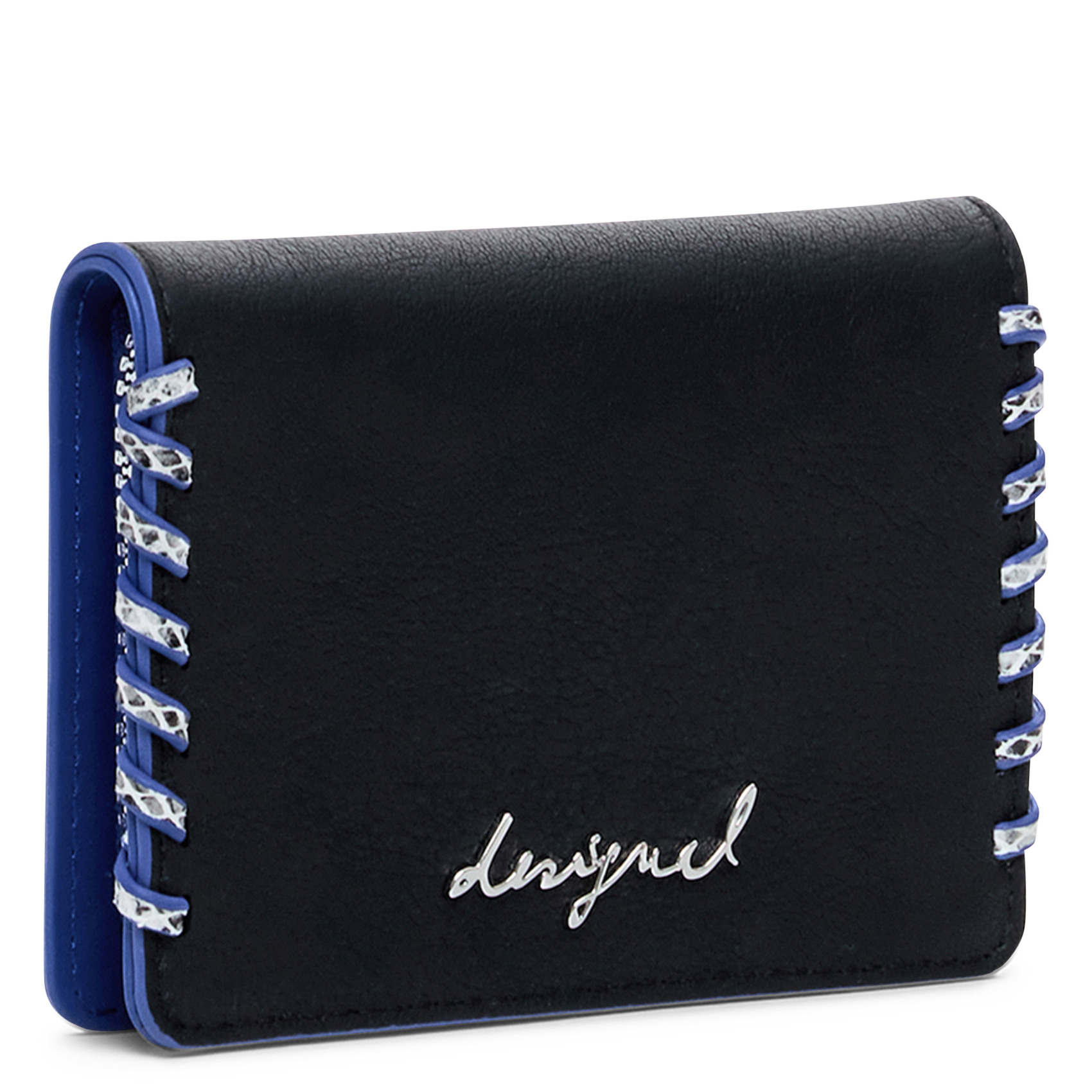 Porte-monnaie effet cuir DESIGUAL Noir