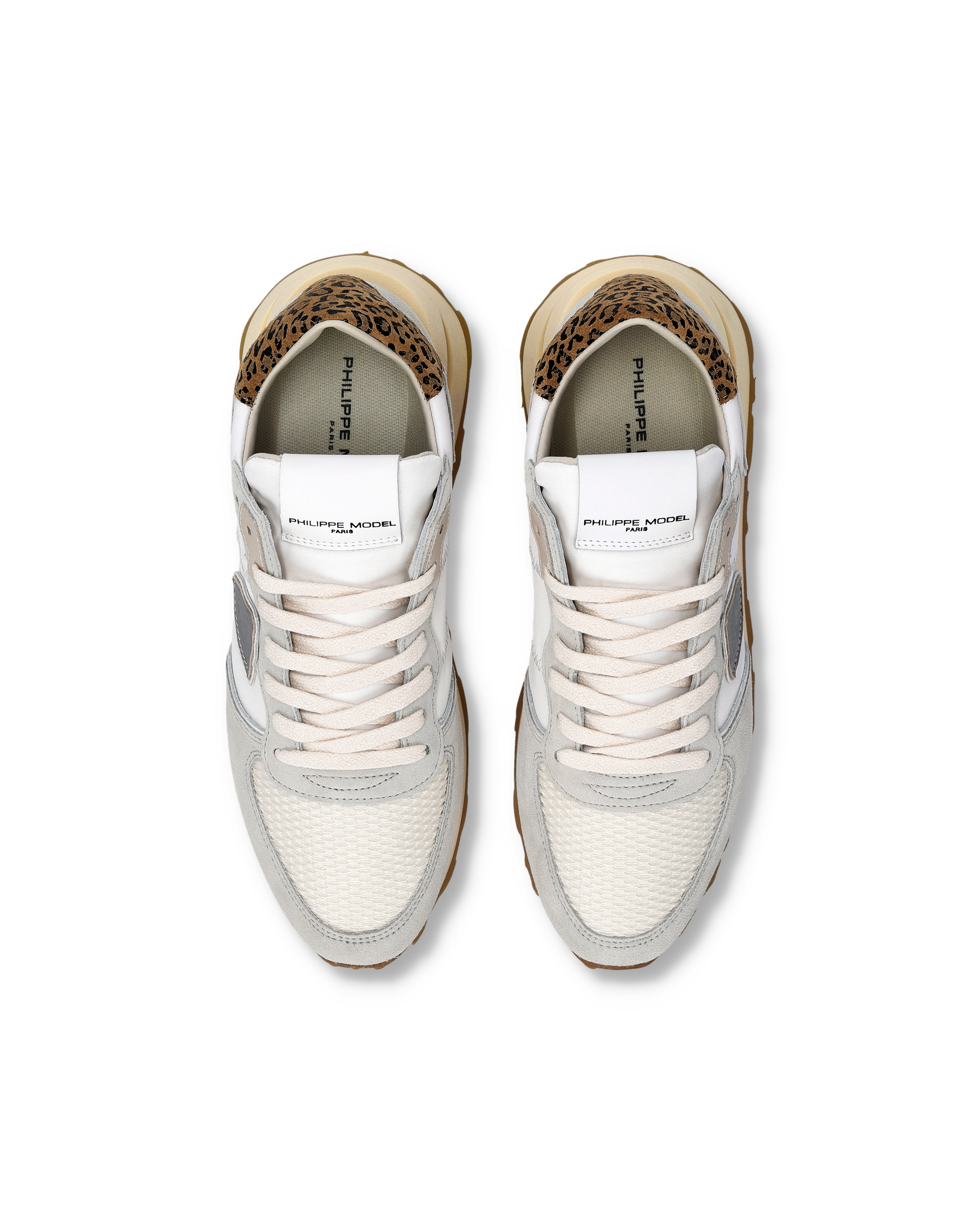 High-top running sneakers PHILIPPE MODEL Brown