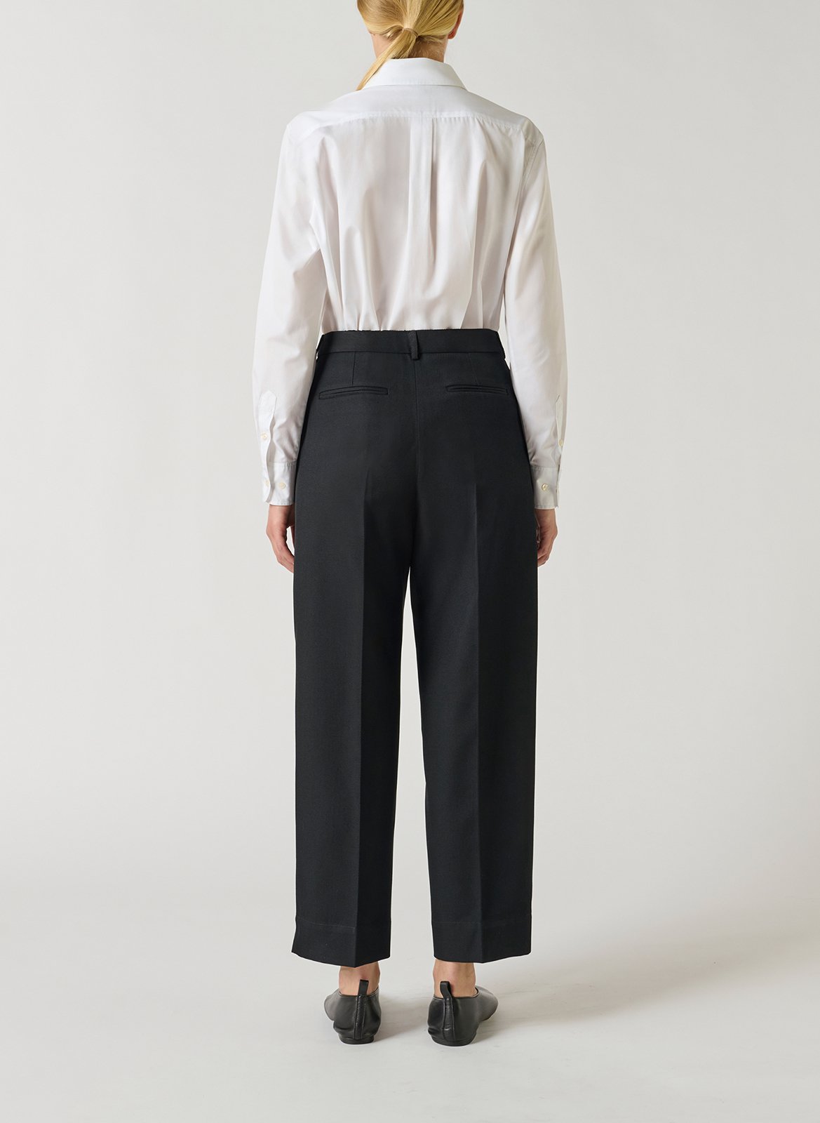 Bundfaltenhose SOEUR Schwarz