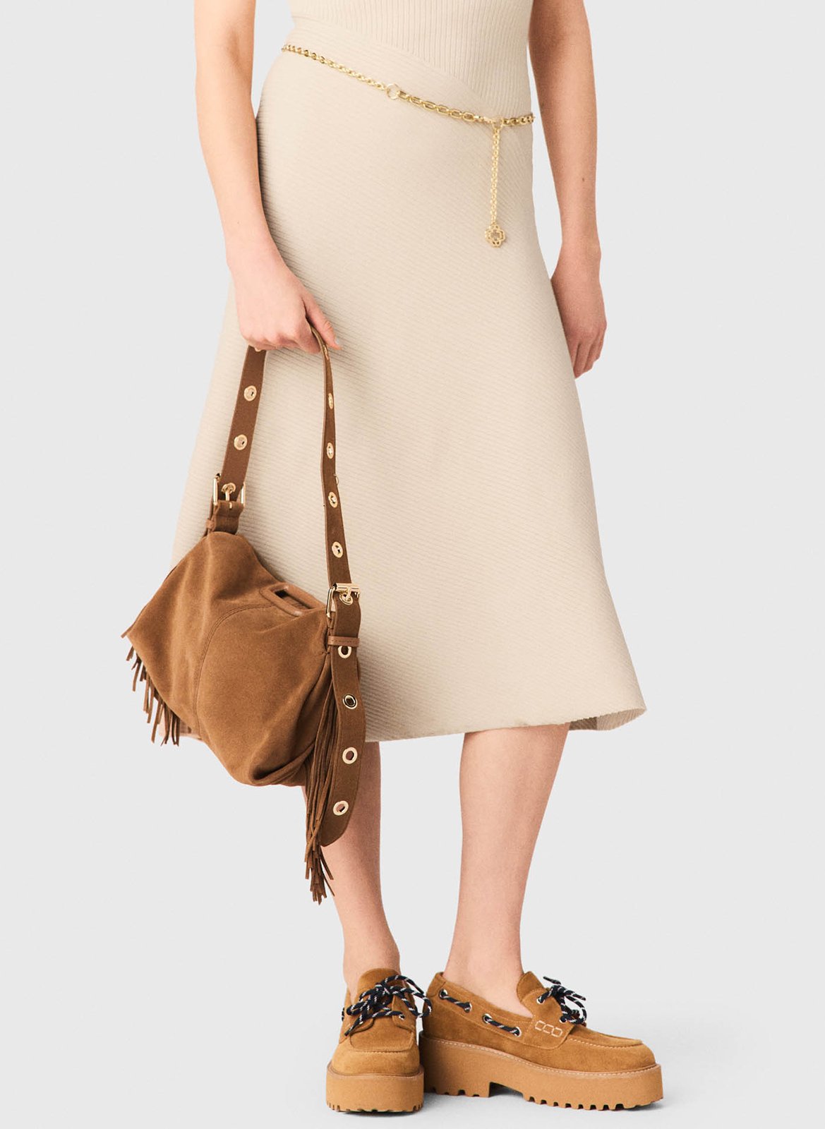 Ceinture en chaine MAJE Doré