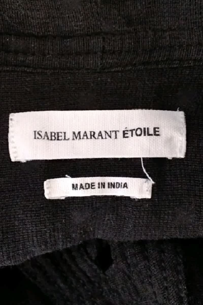 Azawood sleeveless top ISABEL MARANT ÉTOILE - SECONDE MAIN Black