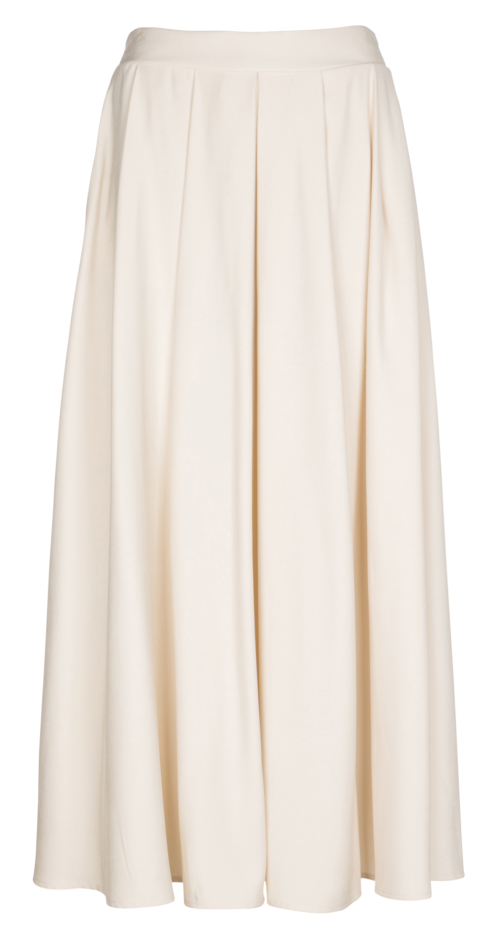 Flowing A-line skirt PLEASE Beige