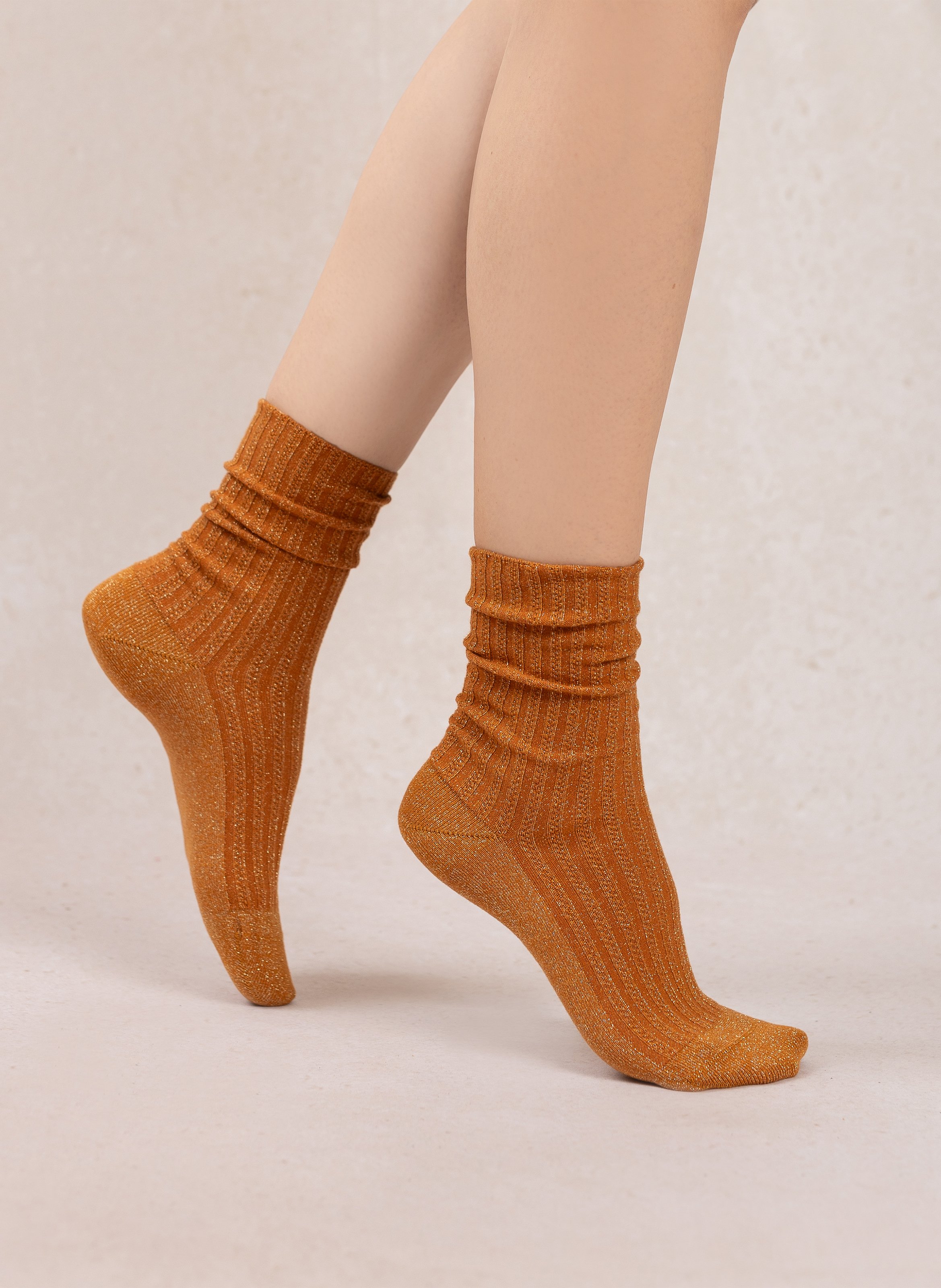 Cotton socks with logo BLEUFORET