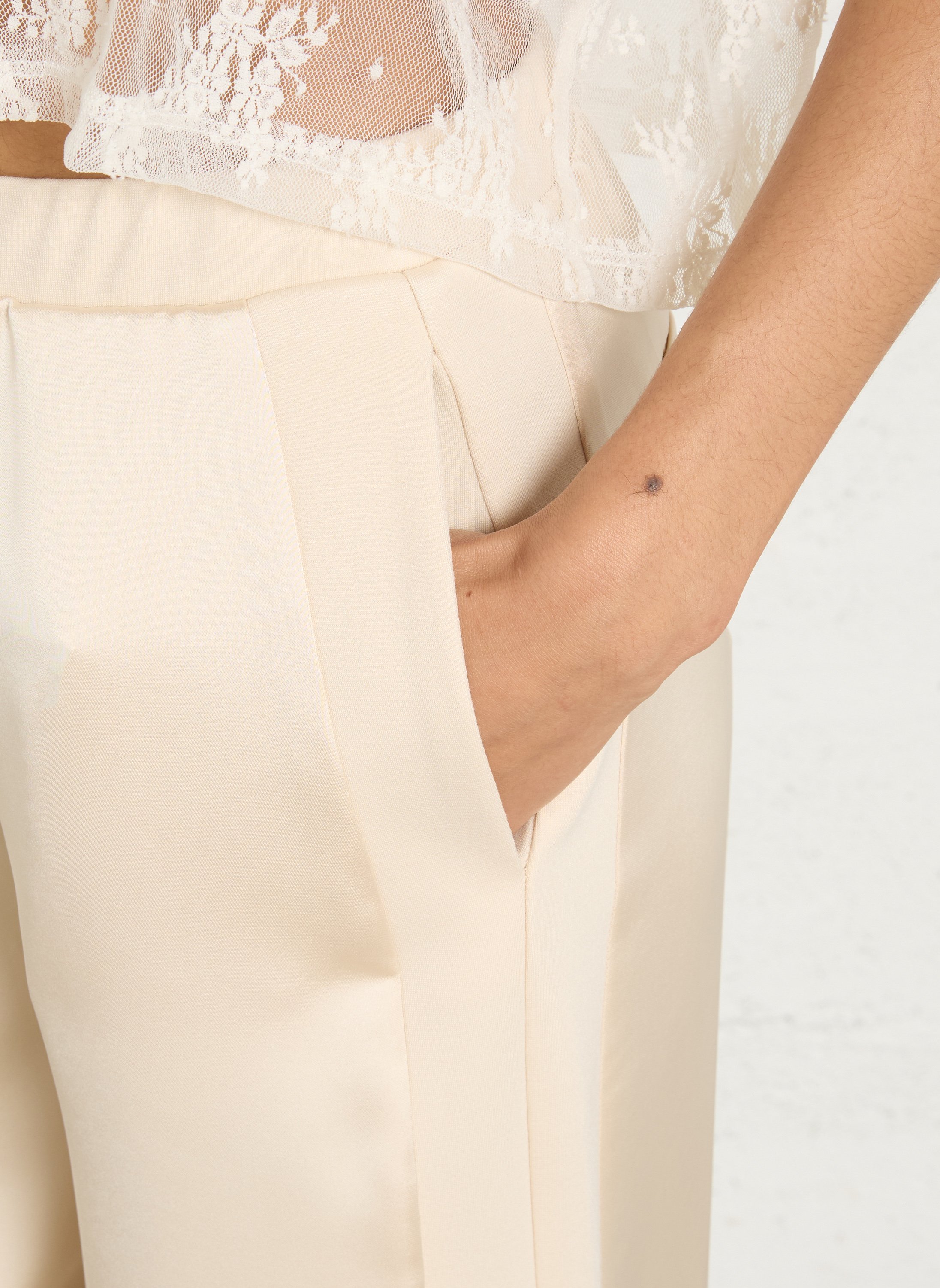 Pantalon large IMPERIAL Beige