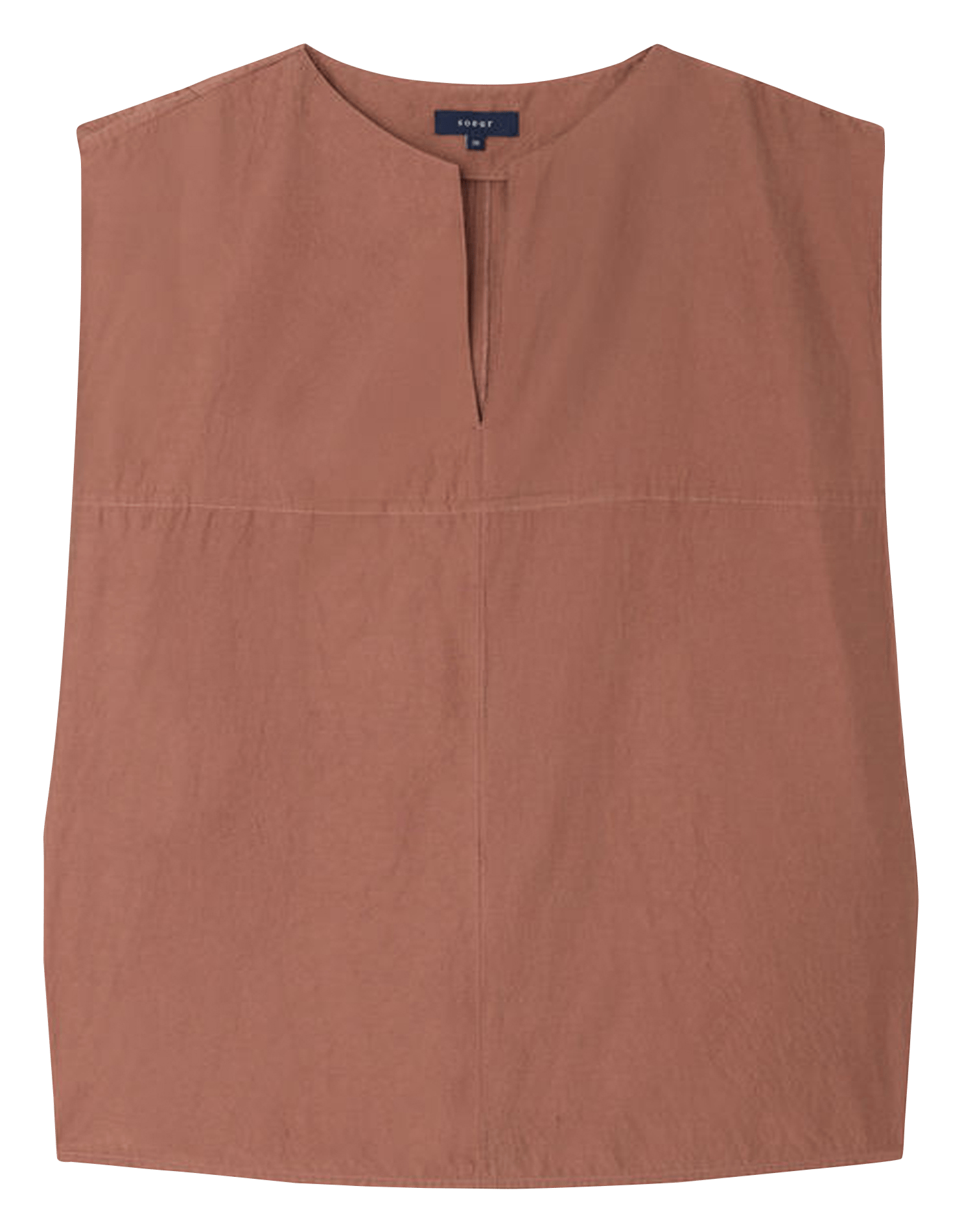 Weites Top aus Bio-Baumwollmischung SOEUR Rosa