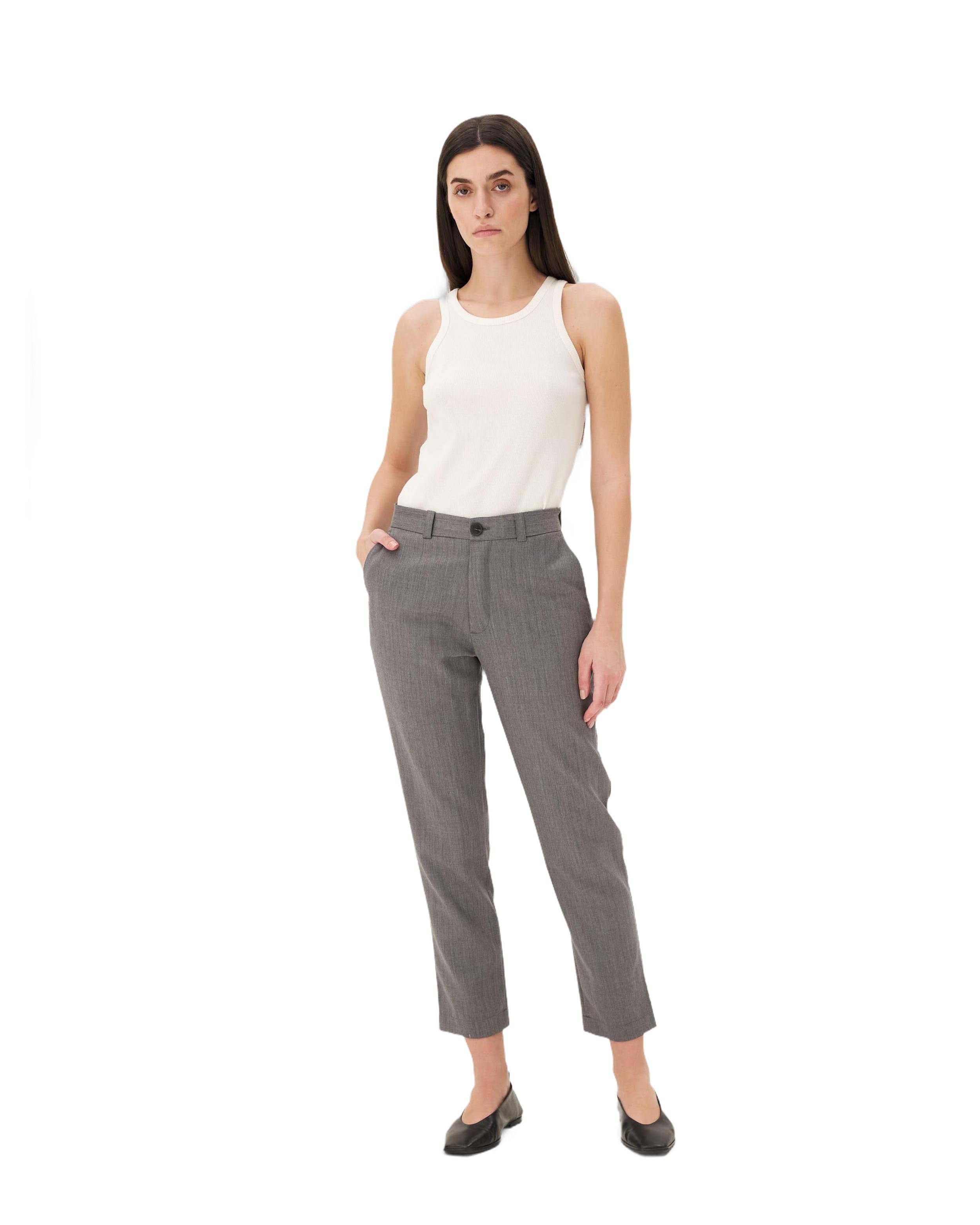 Fitted leo tank top Noyoco Red