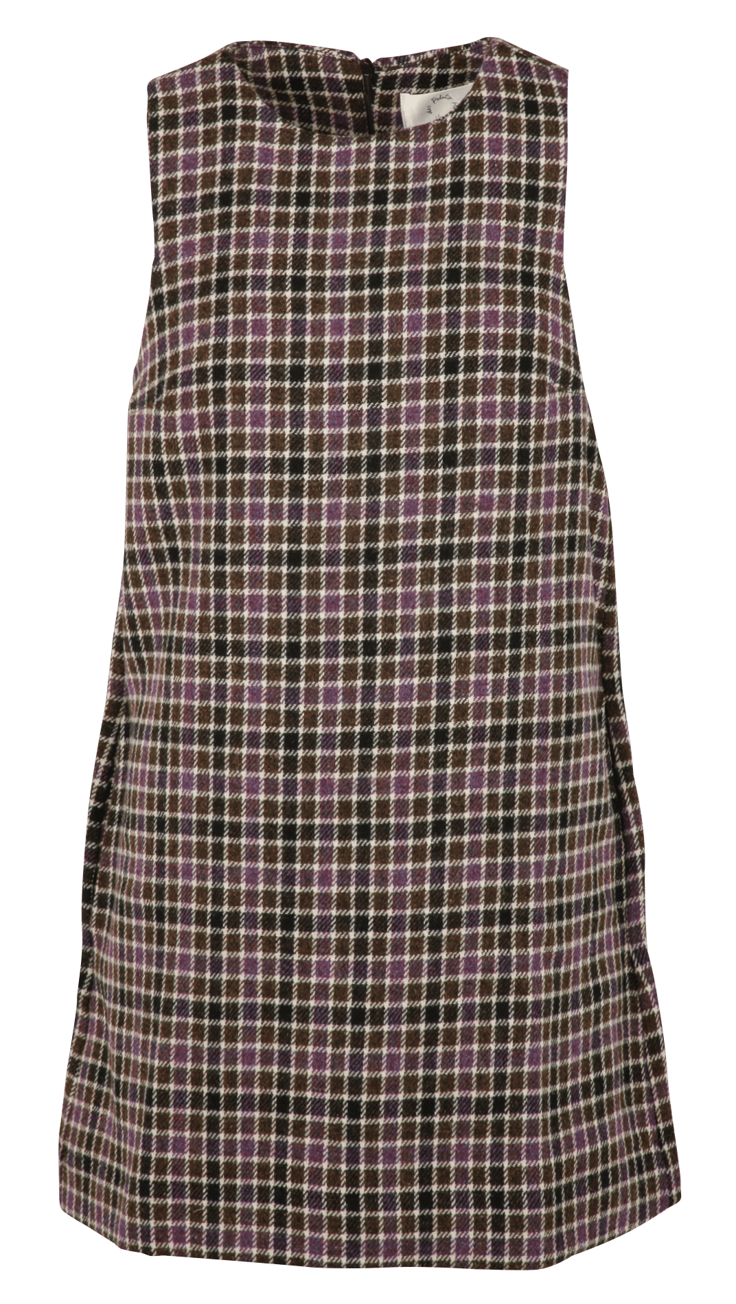 Robe courte en laine DES PETITS HAUTS Multicolore