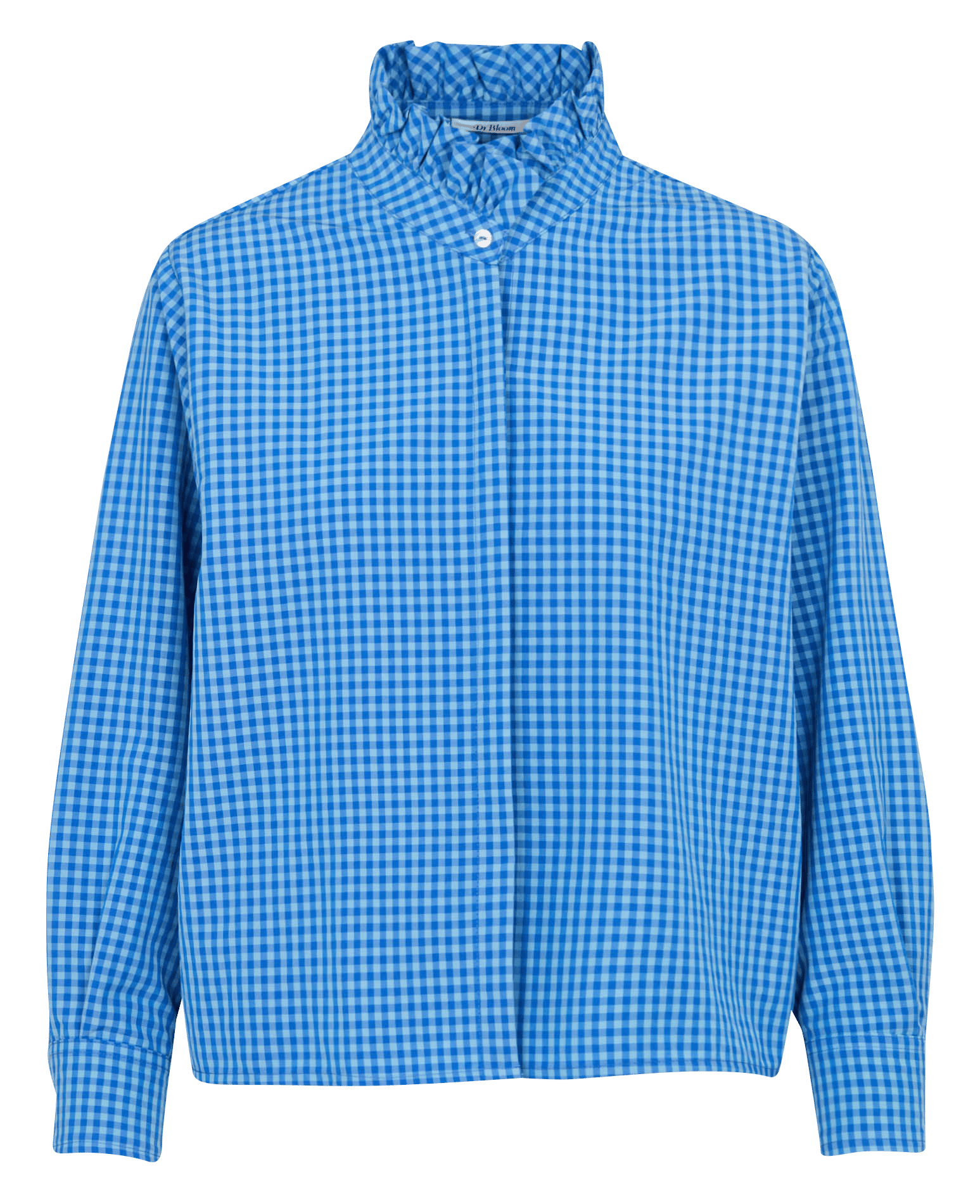 Chemise droite à carreaux en coton  DR BLOOM
