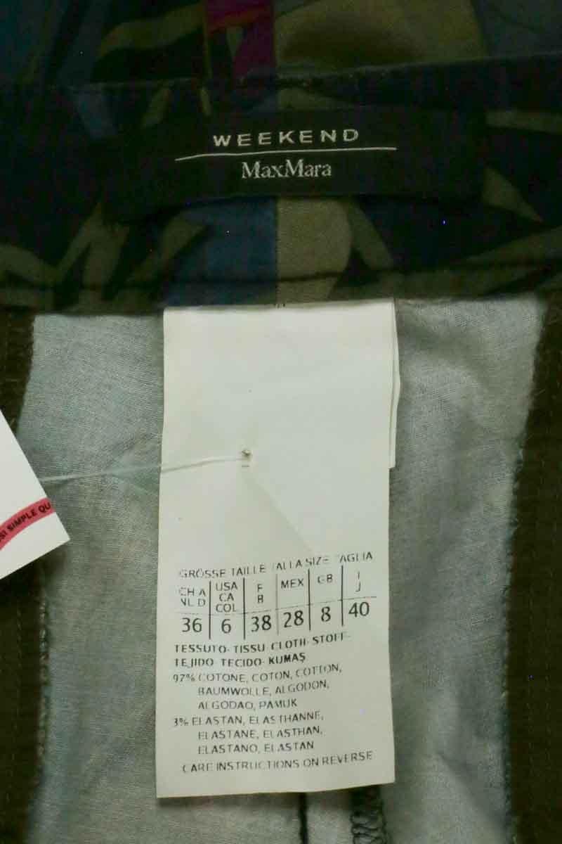 Straight-leg pants MAX MARA - Seconde Main Multicolored