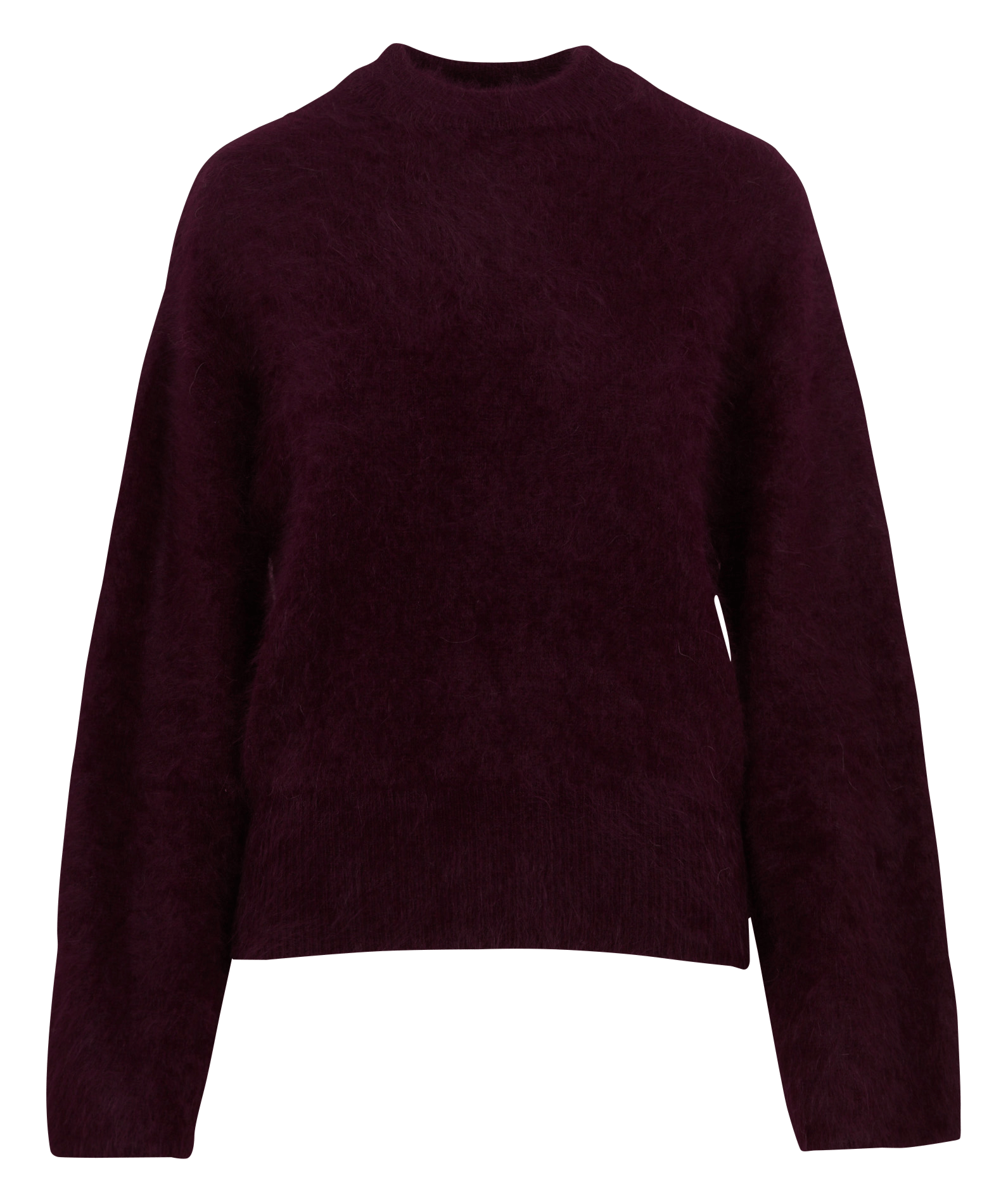 Straight cut in blended angora BELLEROSE