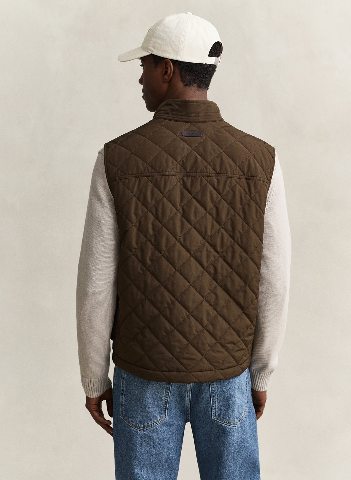 Steppweste GANT Braun