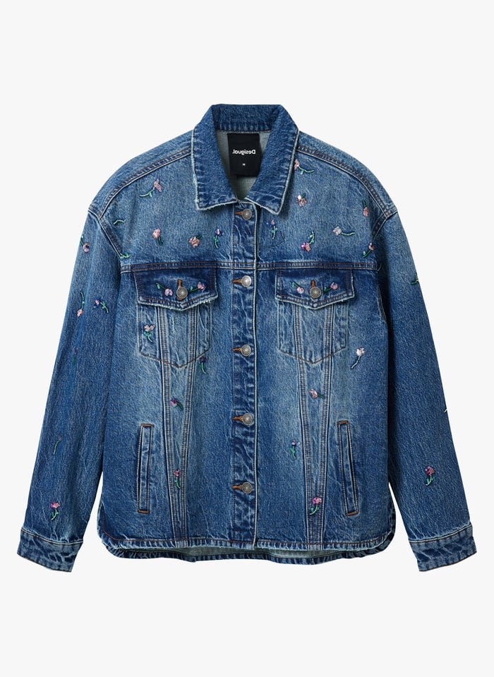 Blouson jean discount desigual femme