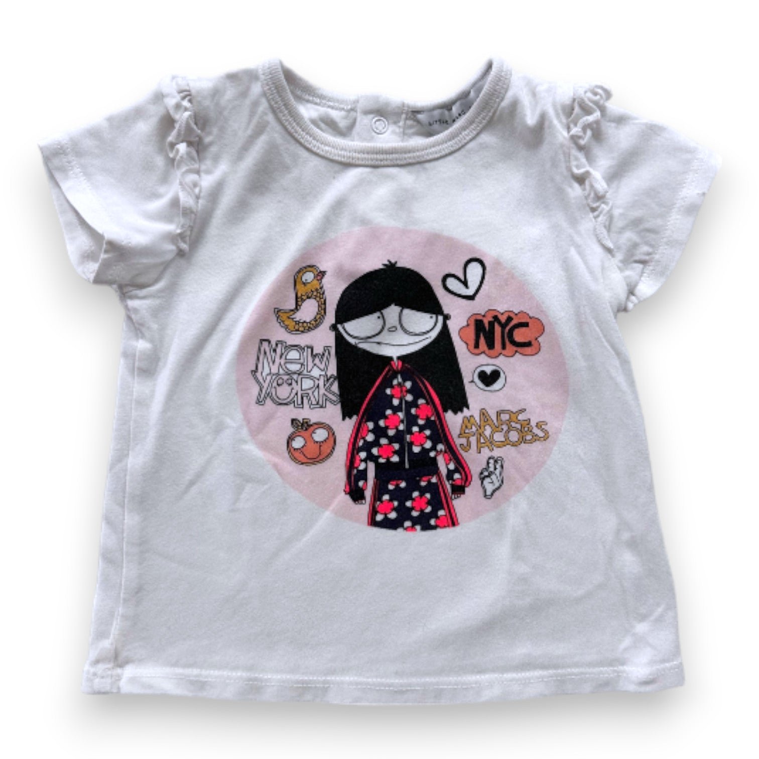 White baby T-shirt - 6 months MARC JACOBS - Seconde Main White