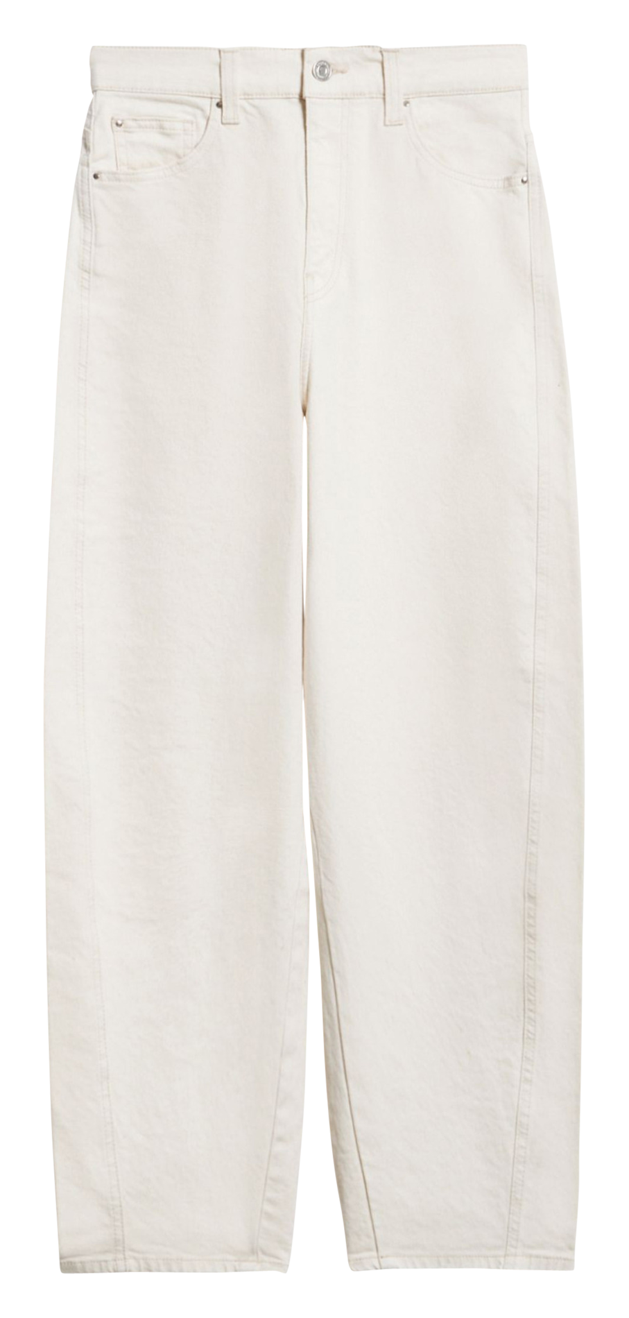 Wijde cropped jeans VANESSA BRUNO Beige