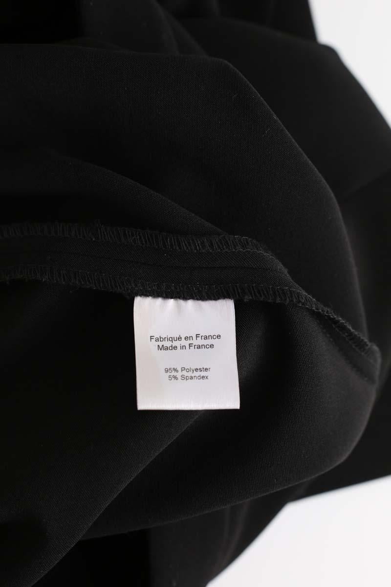 Black straight-leg  pants MUSIER - Seconde Main Black