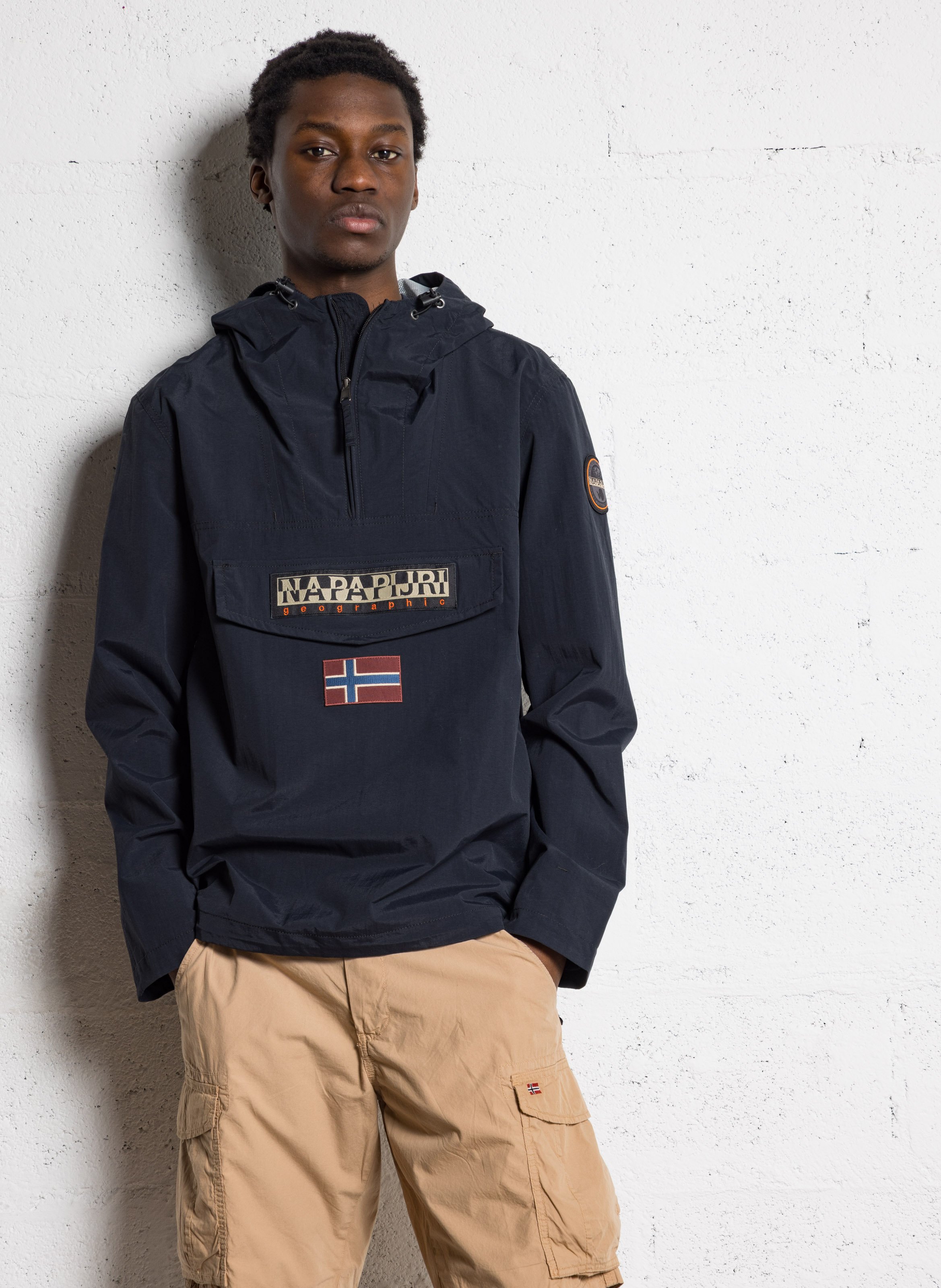 Oversized parka NAPAPIJRI Zwart