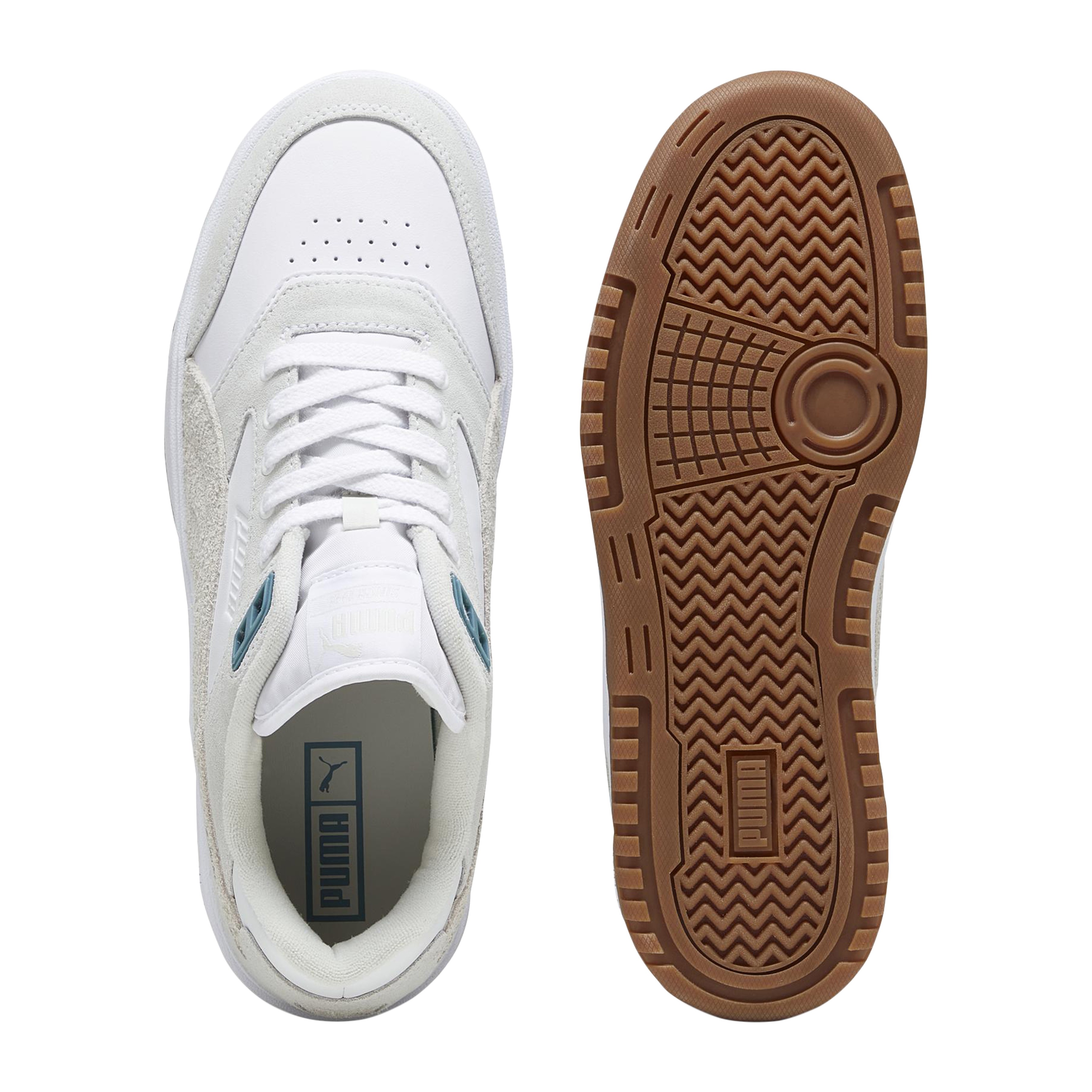 Low leather sneaker double court prm PUMA White