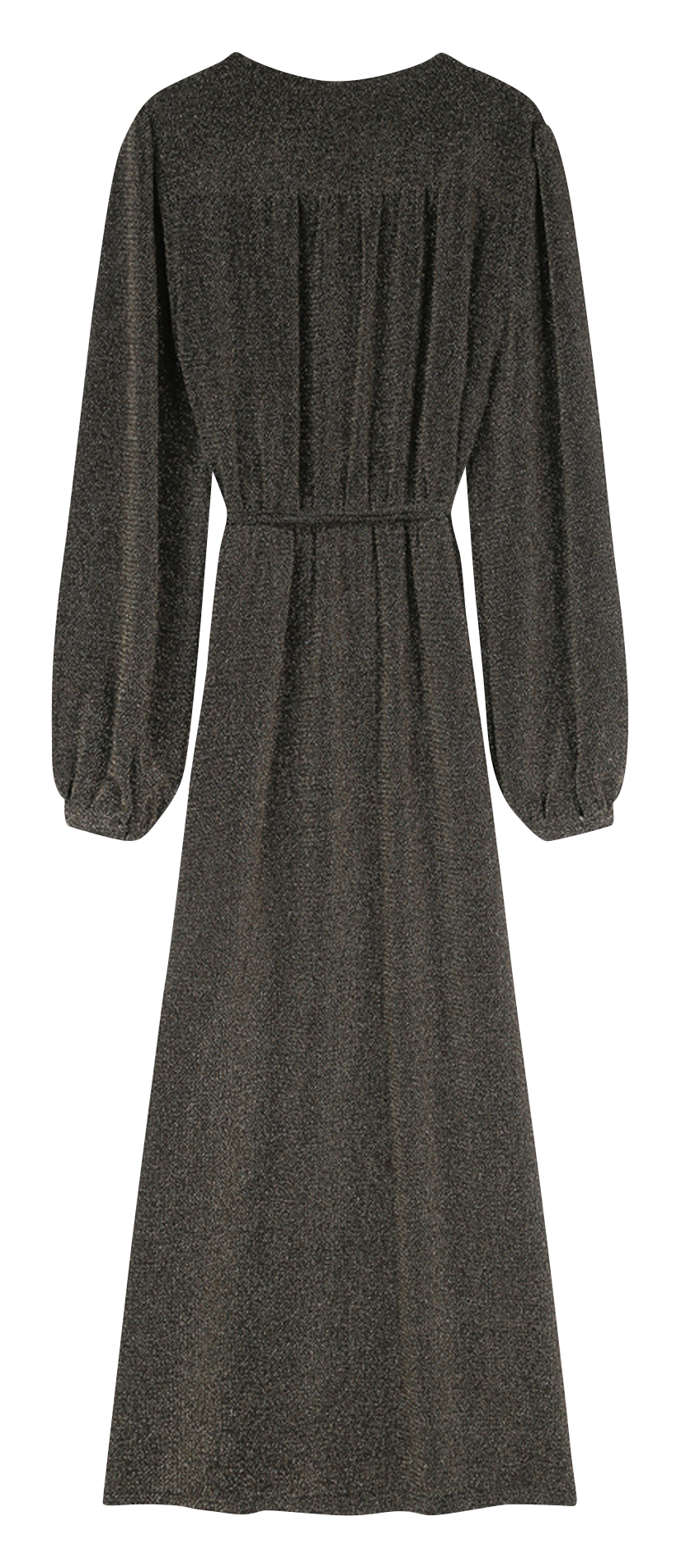 Sequined wrap long dress GRACE ET MILA Golden