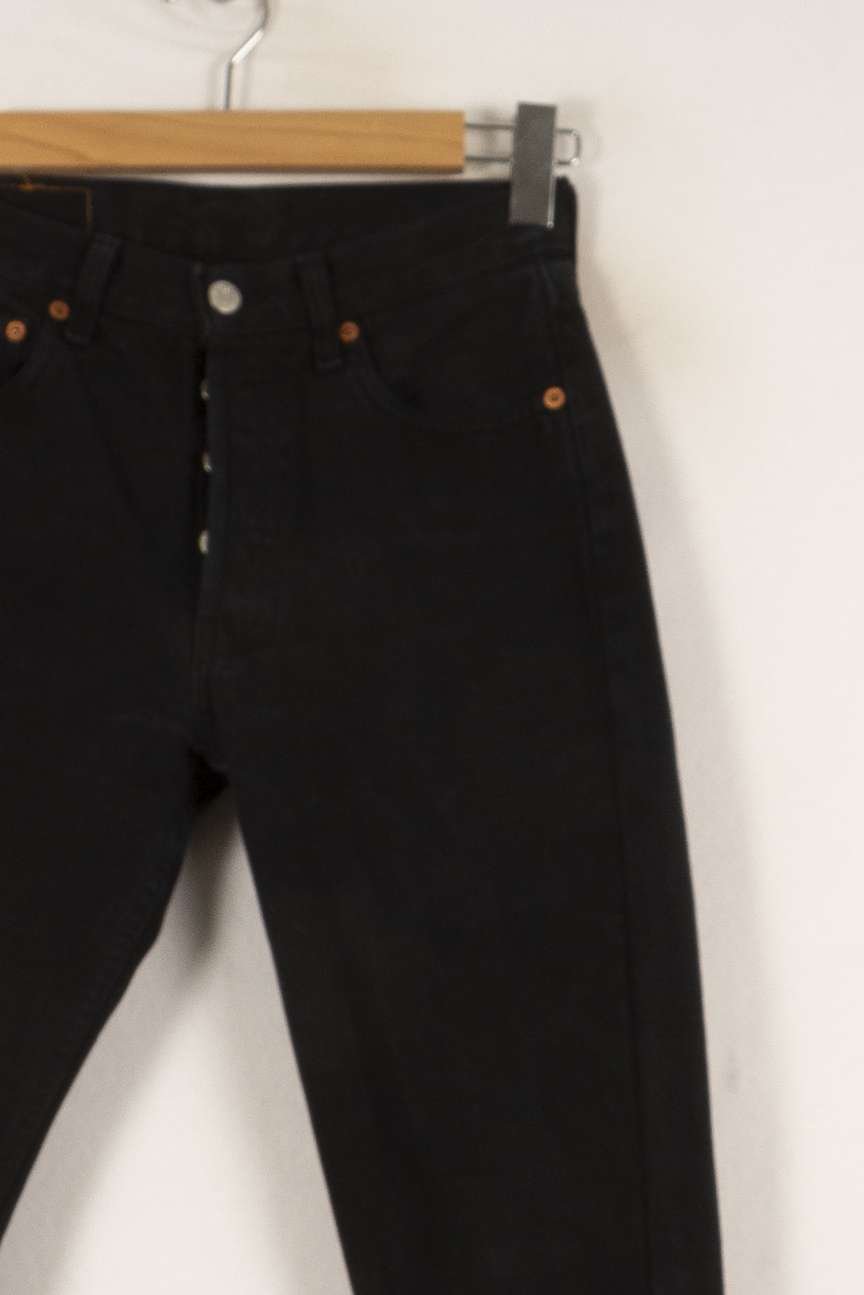 Cropped slim jeans with studs LEVI'S - Seconde main Black