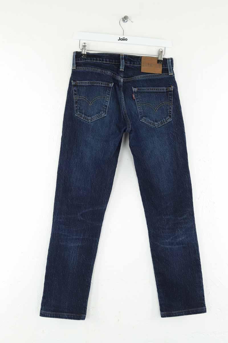 Cotton straight jeans LEVI'S - Seconde main Blue