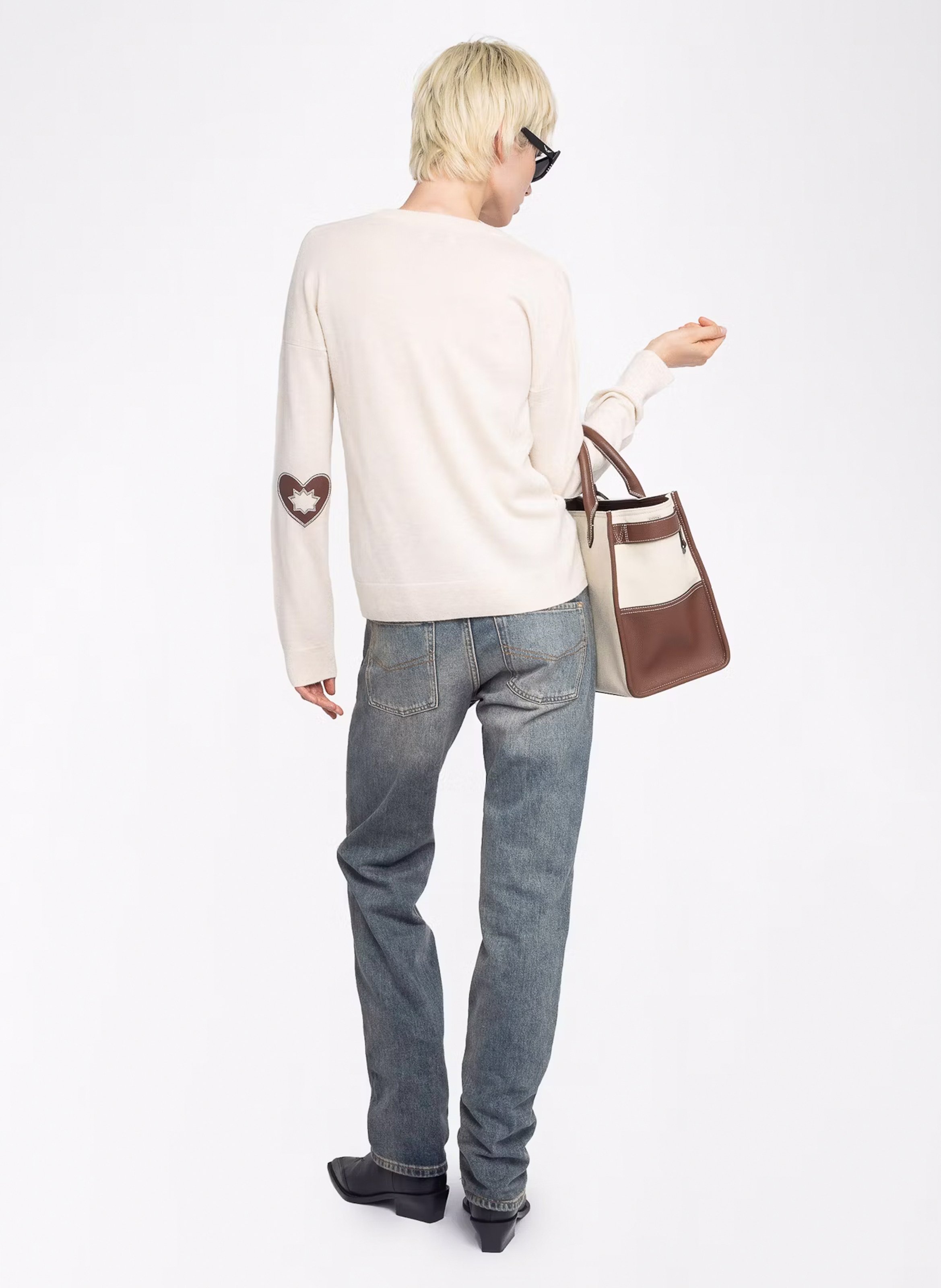 Dolcevita in cachemire ZADIG&VOLTAIRE Bianco