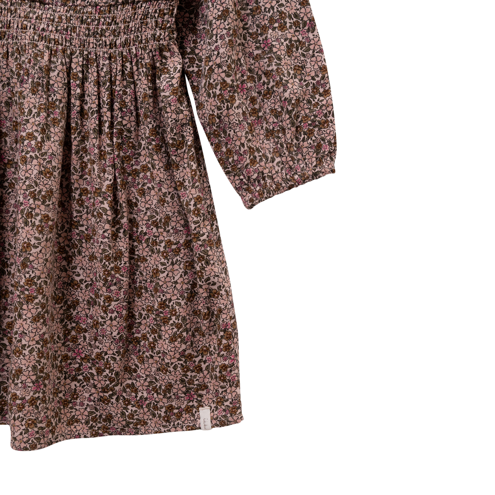 Short dress with embroidery IKKS JUNIOR Pink