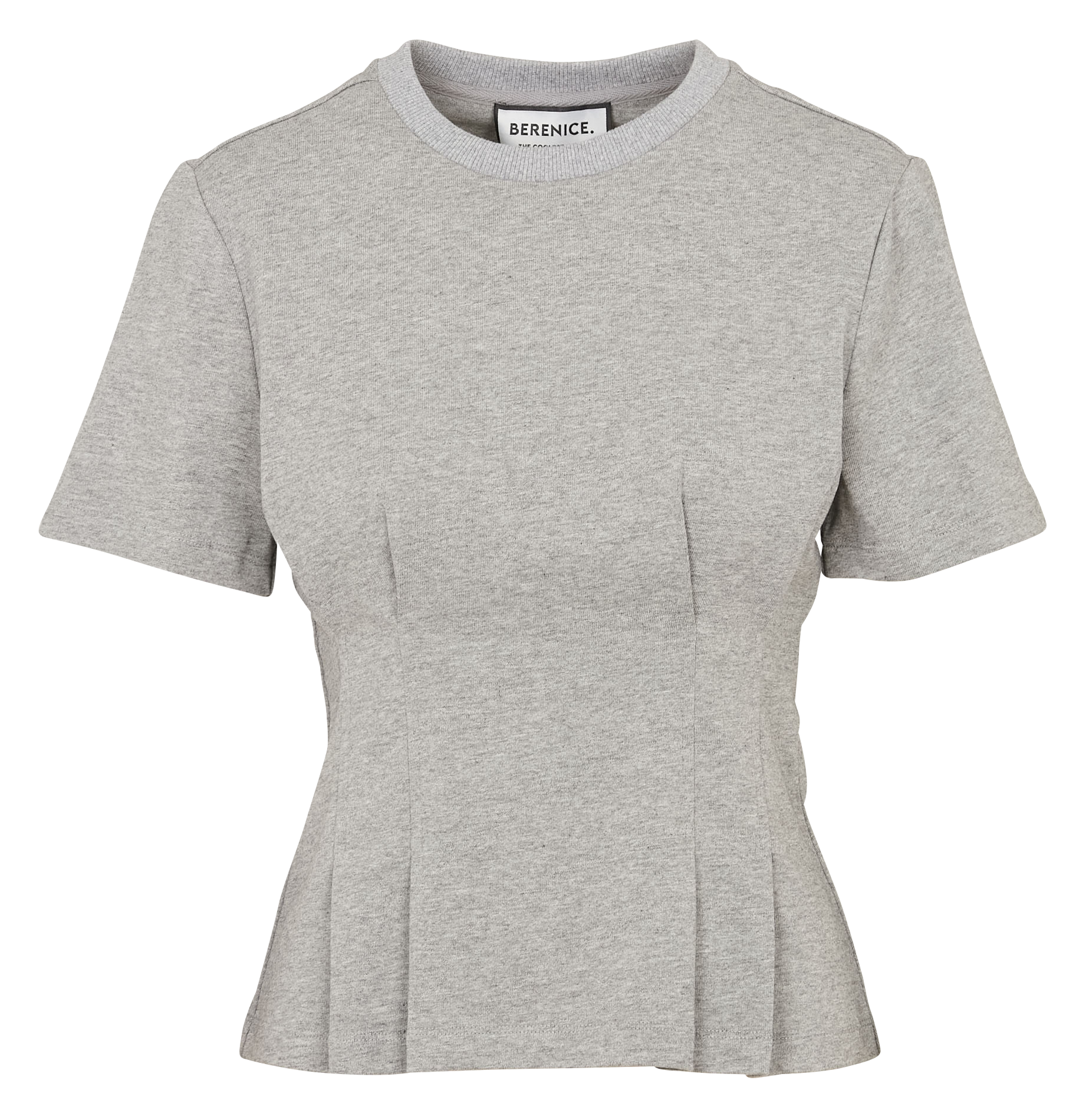 Camiliday round-neck sleeveless cotton top BERENICE Grey