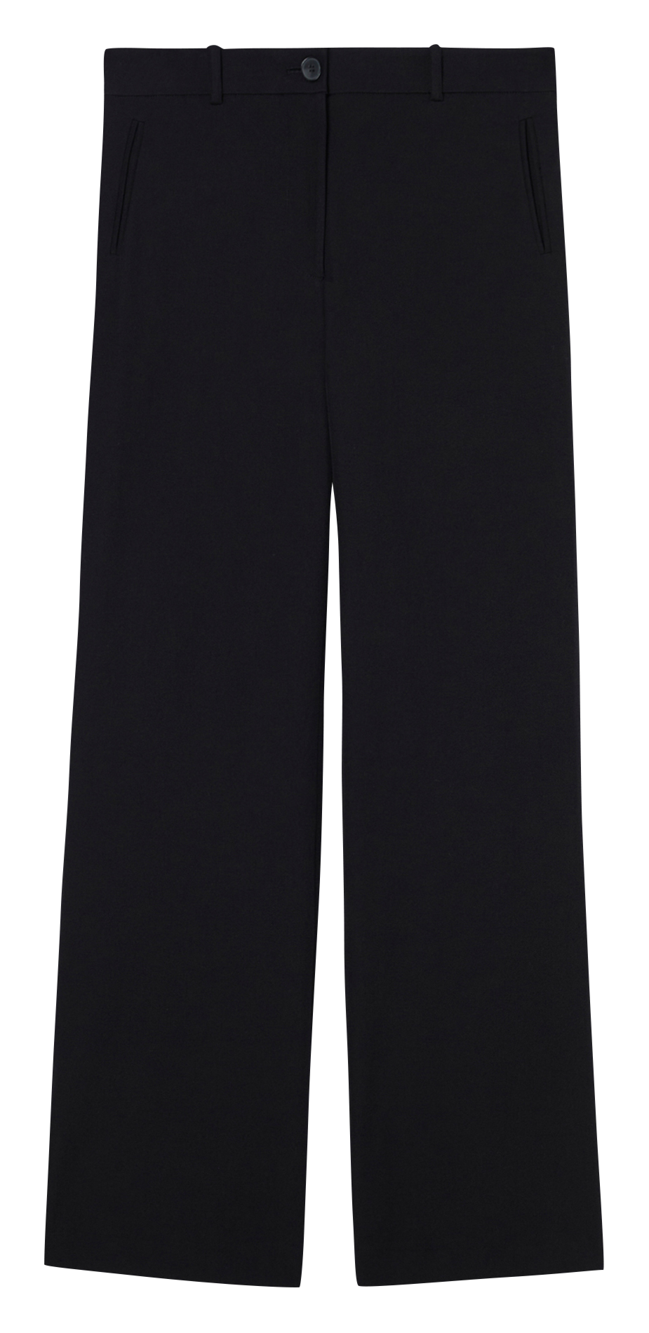 High-rise flared pants ZAPA Black