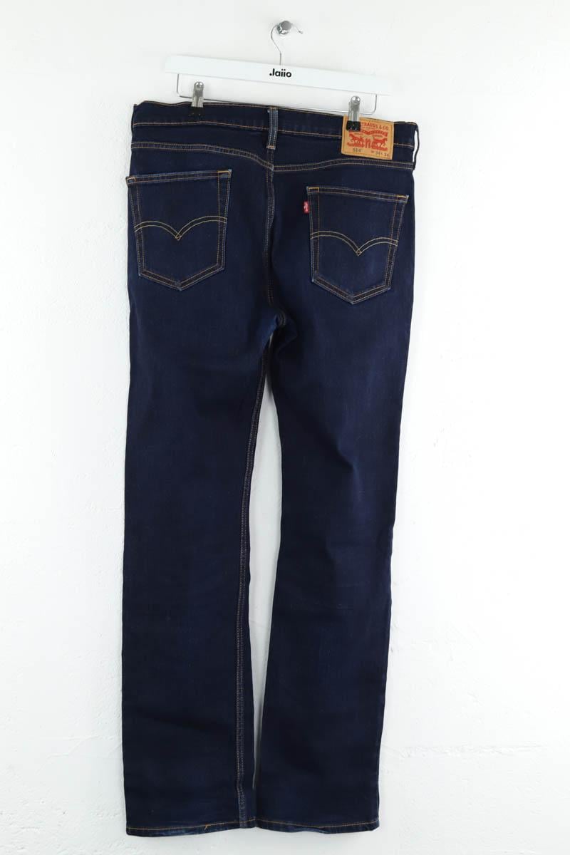 Straight Leg 514 Cotton Jeans LEVI'S - Seconde main Blue